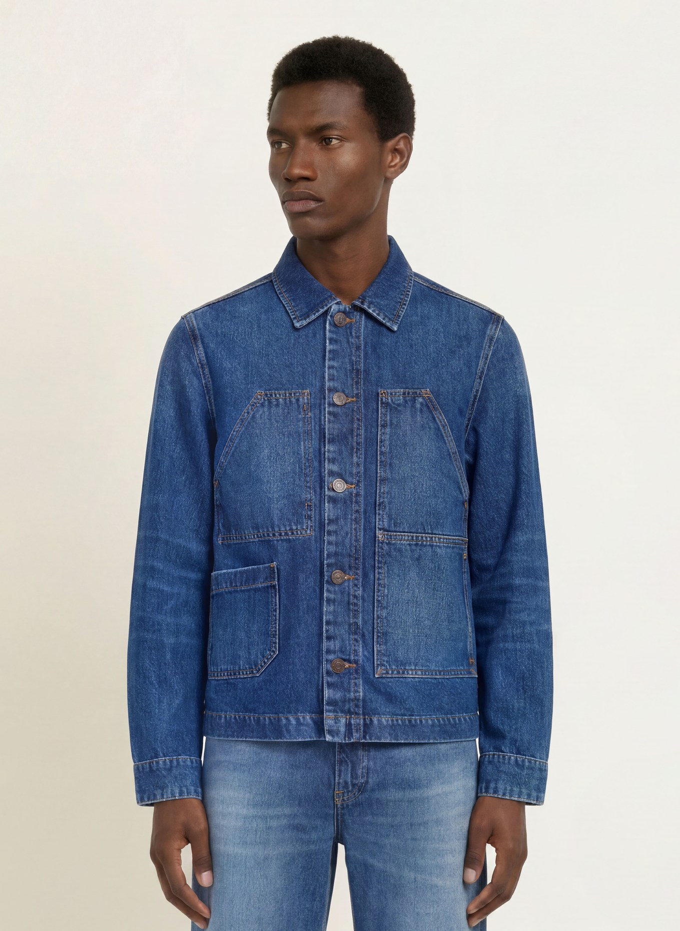 ALLSAINTS Jeansjacke MUKESH: 723 Dark Indigo