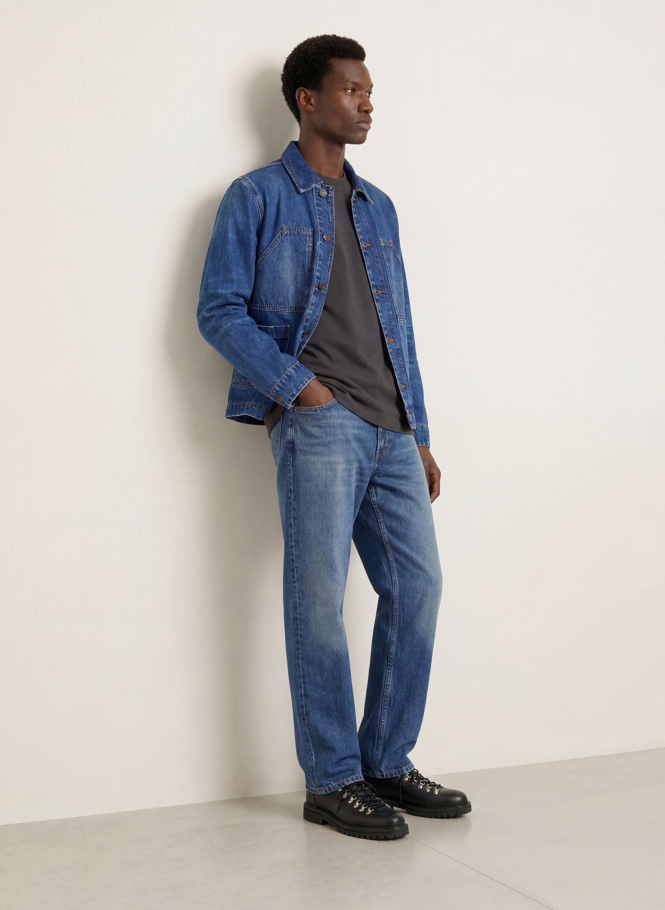 ALLSAINTS Jeansjacke MUKESH: 723 Dark Indigo