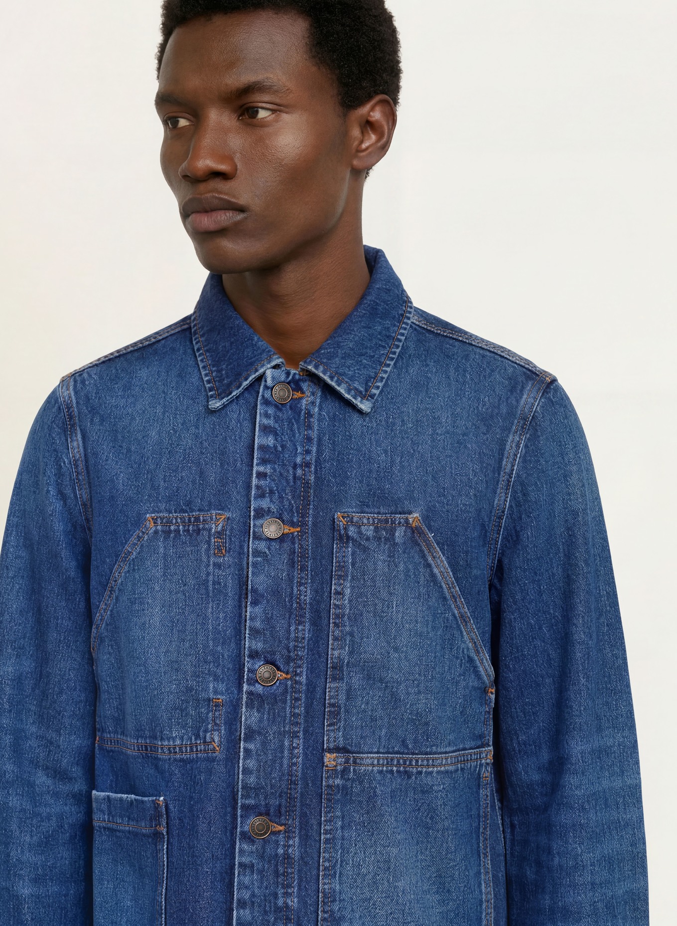 ALLSAINTS Jeansjacke MUKESH: 723 Dark Indigo