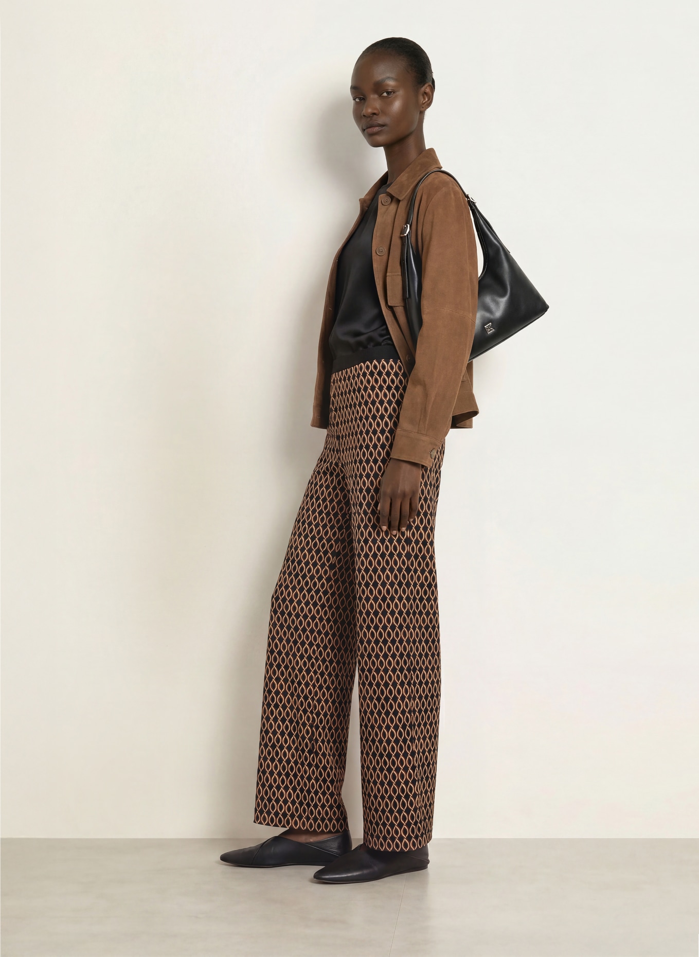 SIYU Jerseyhose: BRAUN / BEIGE / SCHWARZ