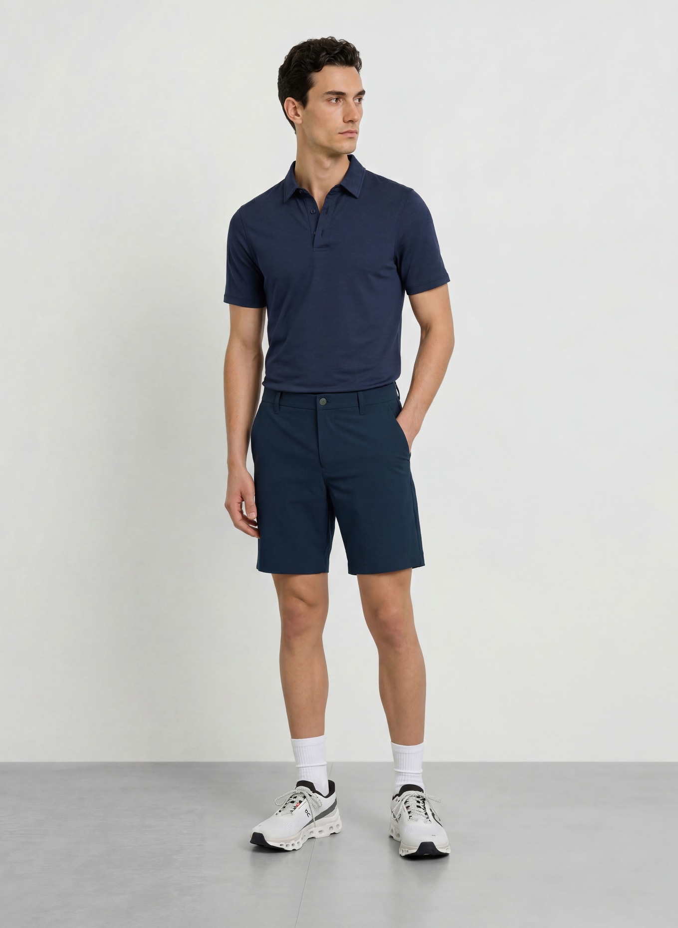 lululemon Short ABC Classic Fit: BLEU FONCÉ