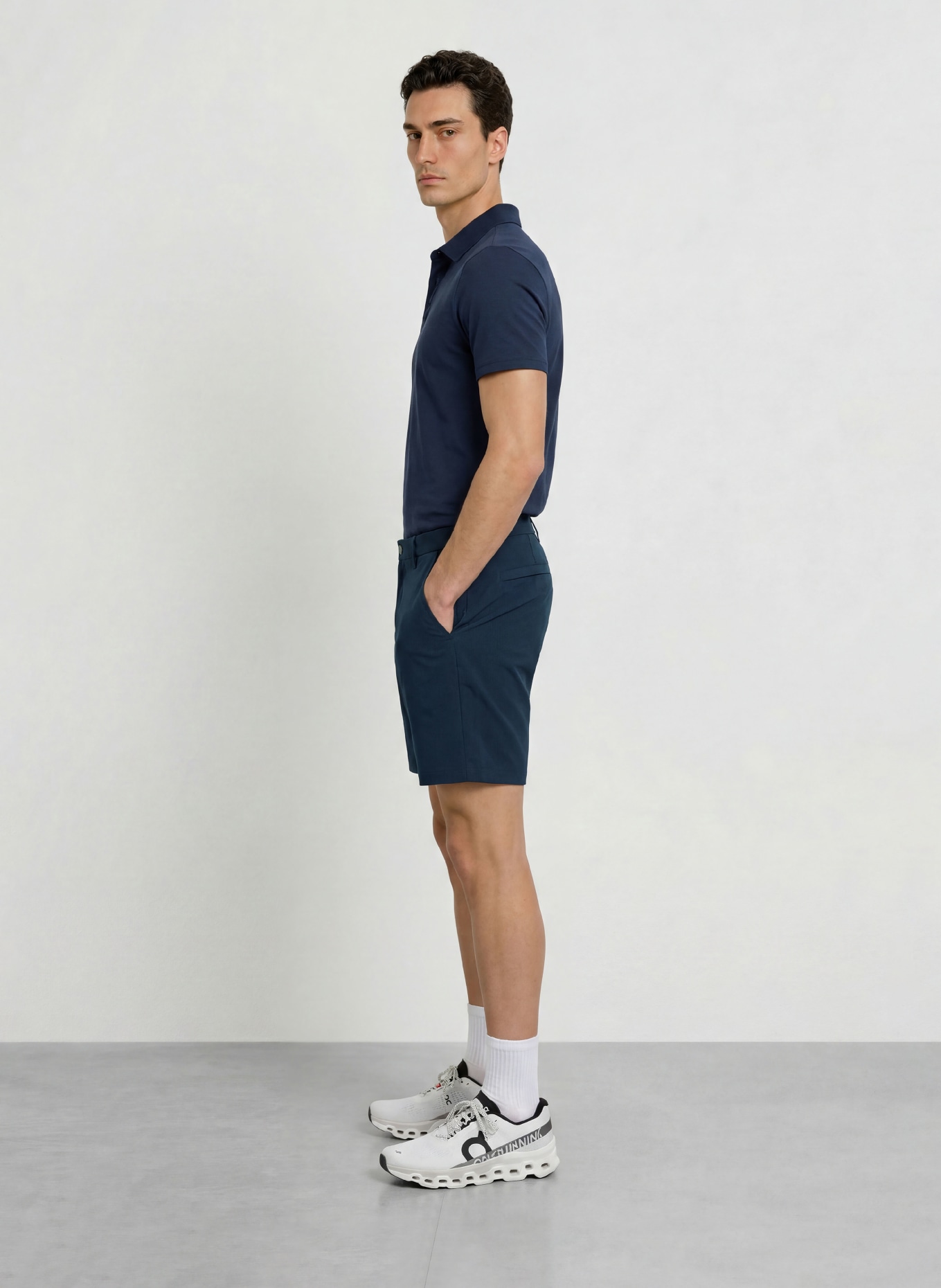 lululemon Short ABC Classic Fit: BLEU FONCÉ