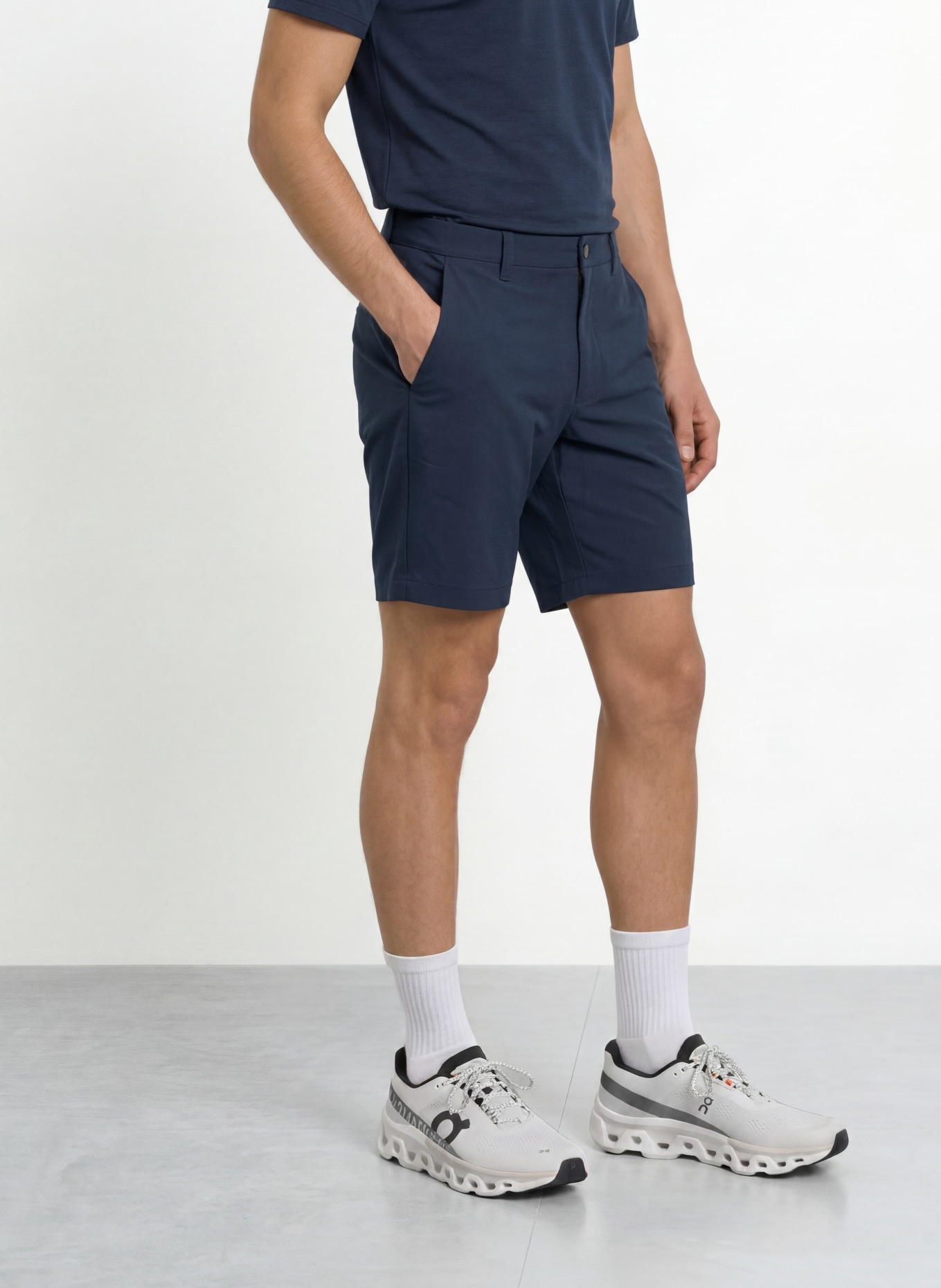 lululemon Short ABC Classic Fit: BLEU FONCÉ