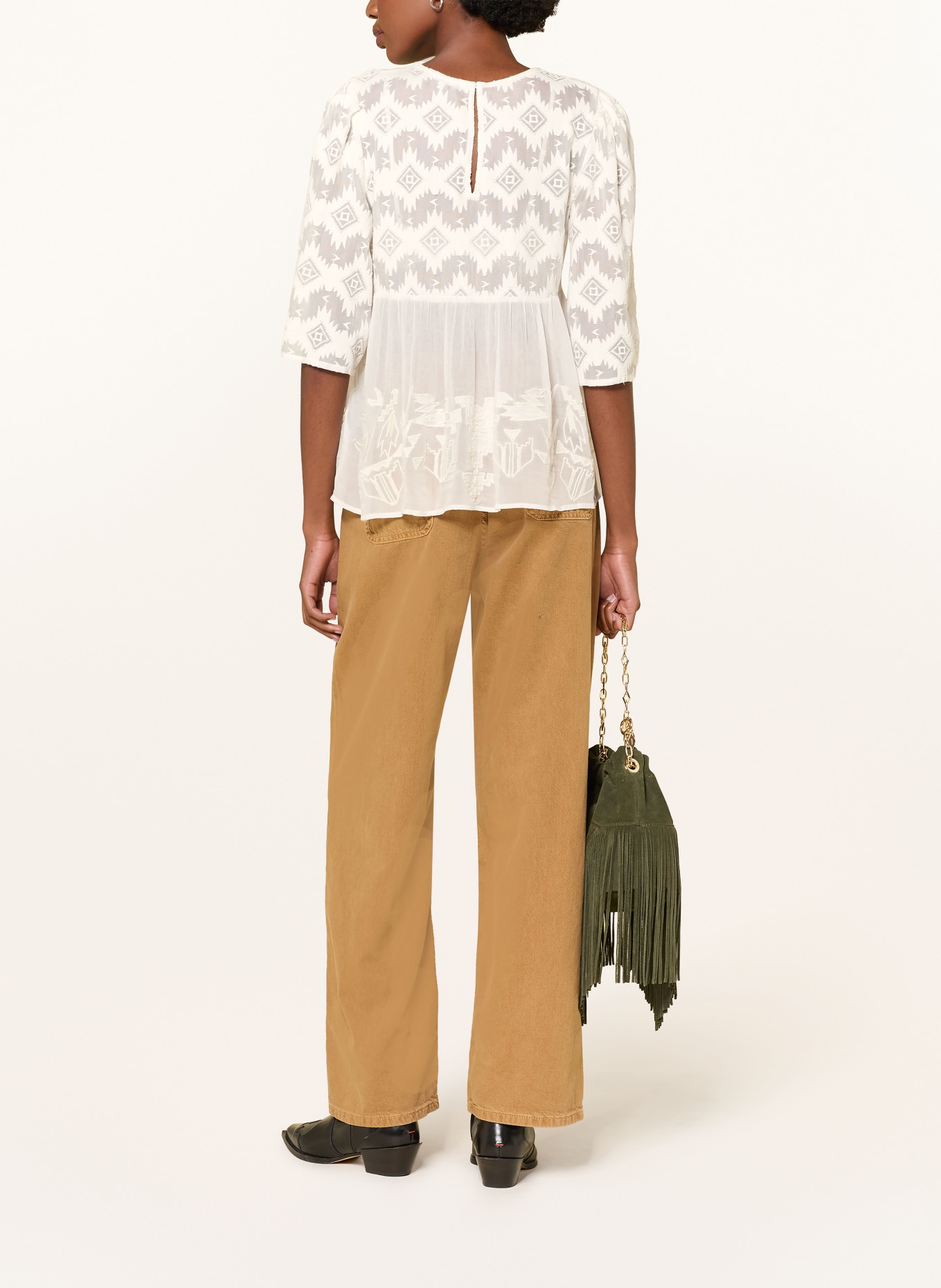 ba&sh Blusenshirt APOLLON: CREME
