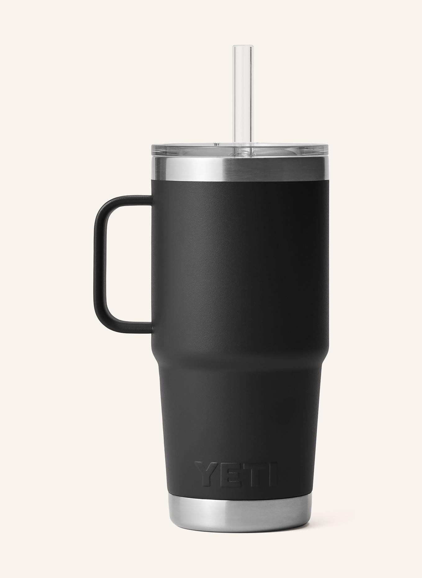 YETI RAMBLER® Insulated Mug: BLACK / SILVER / WHITE