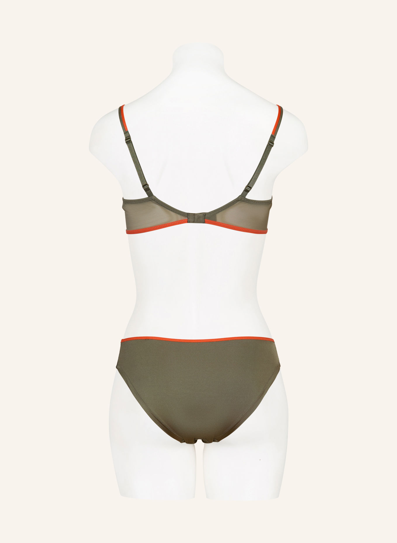 MARIE JO Slip ROMMI avec fil pailleté: OLIVE / LILAS CLAIR / ROUGE CLAIR
