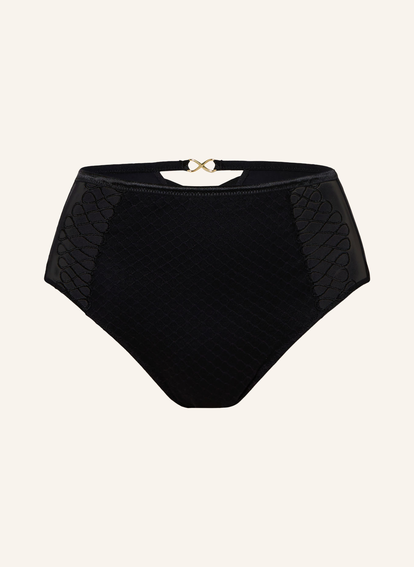 PrimaDonna JOKKO high-waist briefs with cutout: BLACK