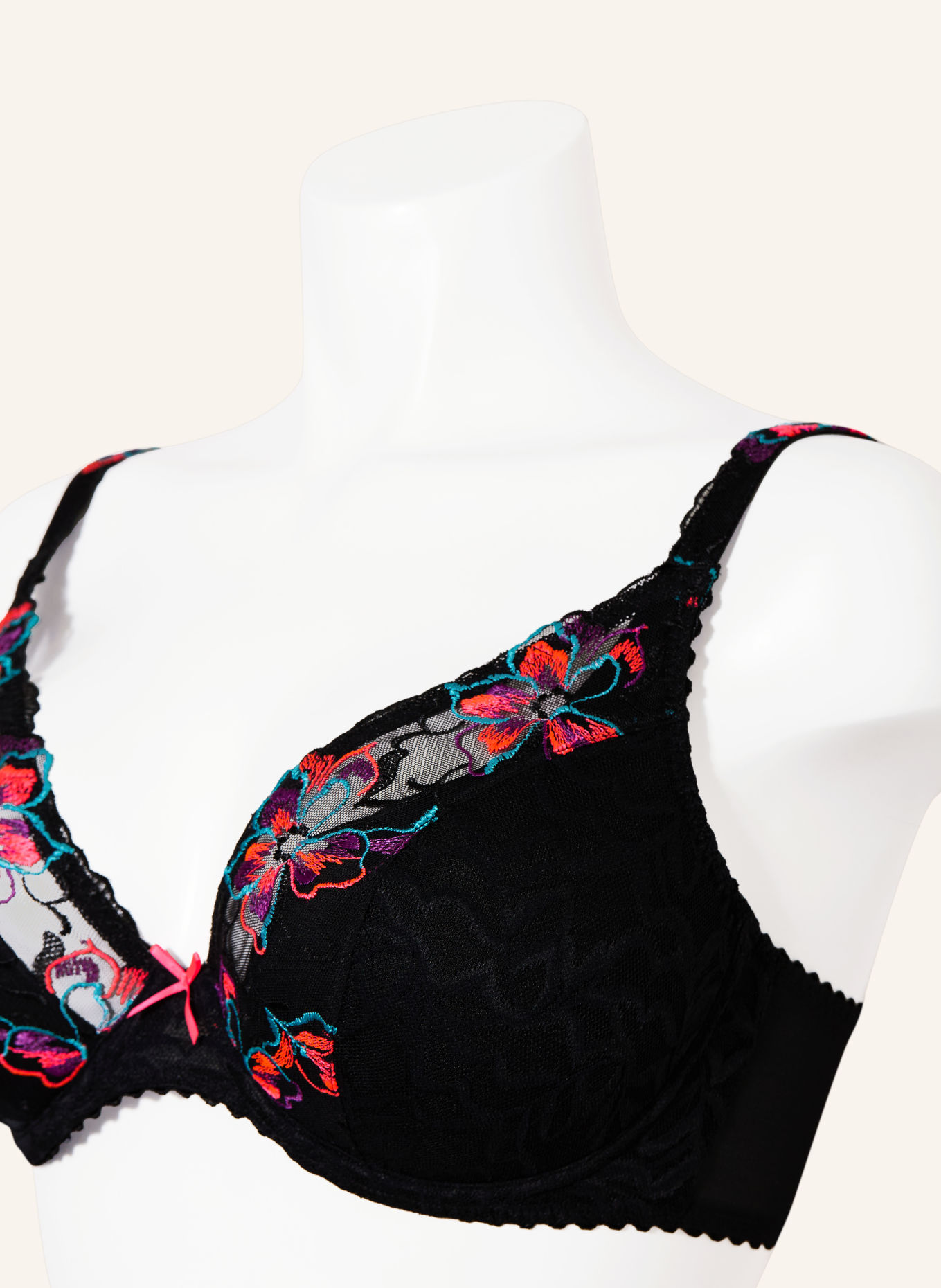 PrimaDonna Bügel-BH MIYARA: SCHWARZ / NEONPINK / NEONTÜRKIS