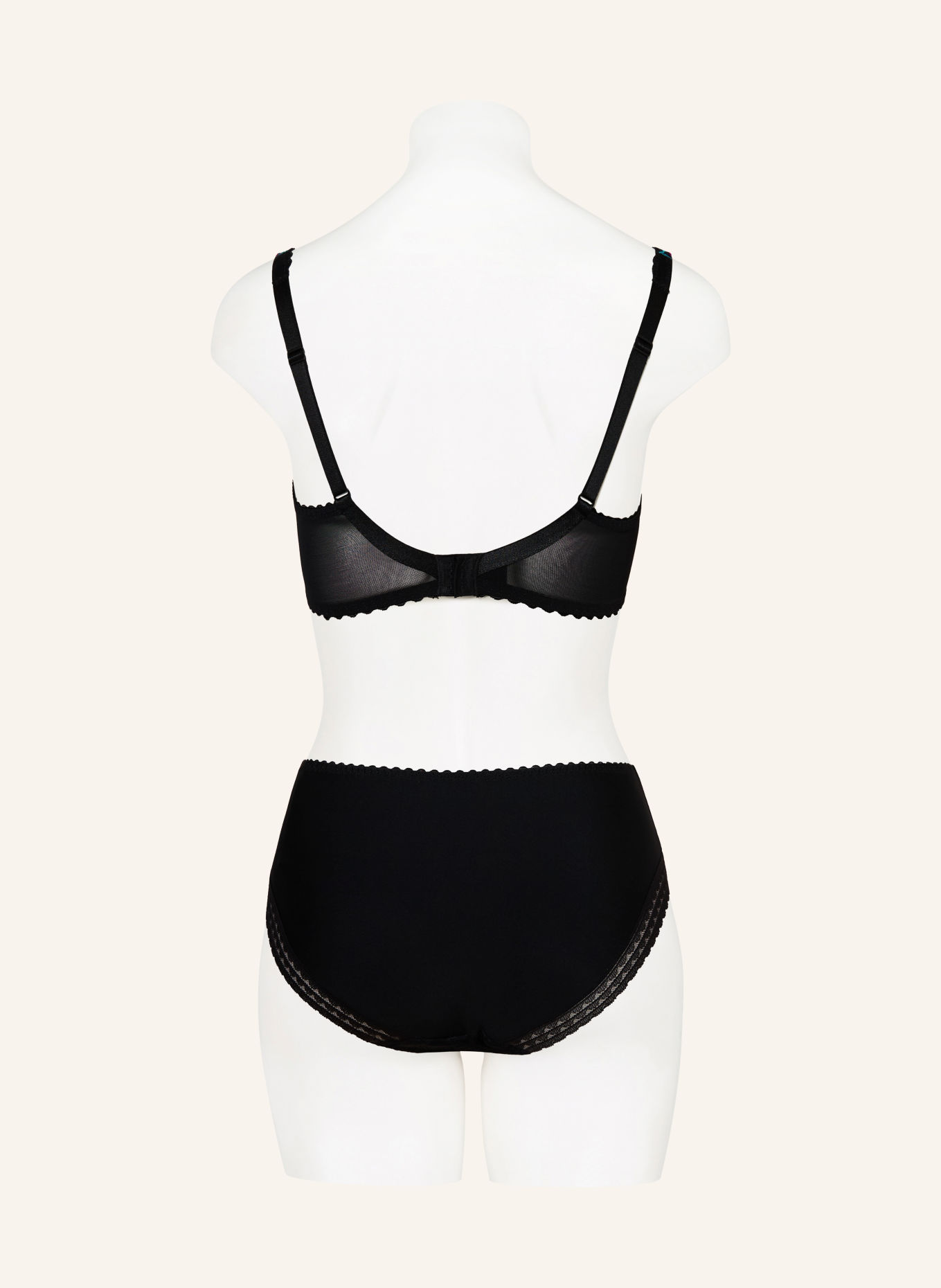 PrimaDonna Taillenslip MIYARA: SCHWARZ / NEONPINK / NEONTÜRKIS