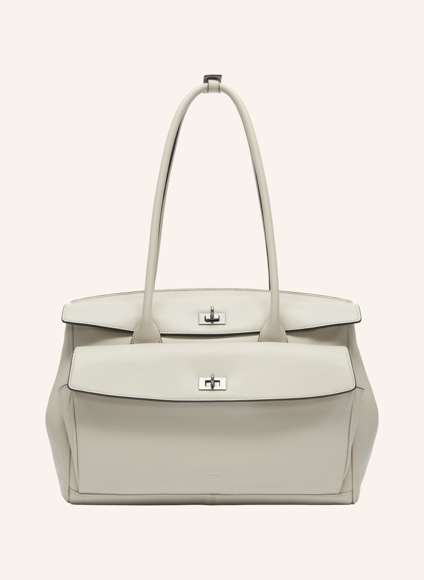 LIEBESKIND Schoudertas GLORIA II: BEIGE / ZILVER