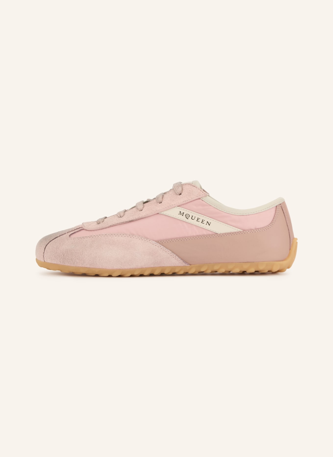 McQUEEN Sneakers BOXE: VIEUX ROSE / ROSÉ / ECRU