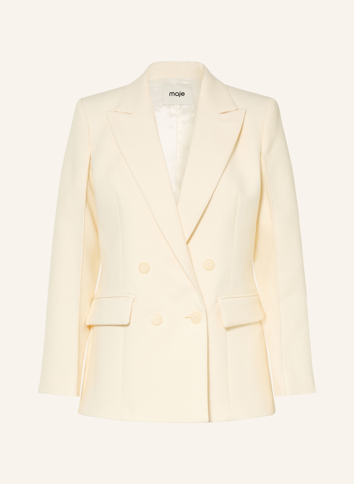 maje Blazer: ECRU