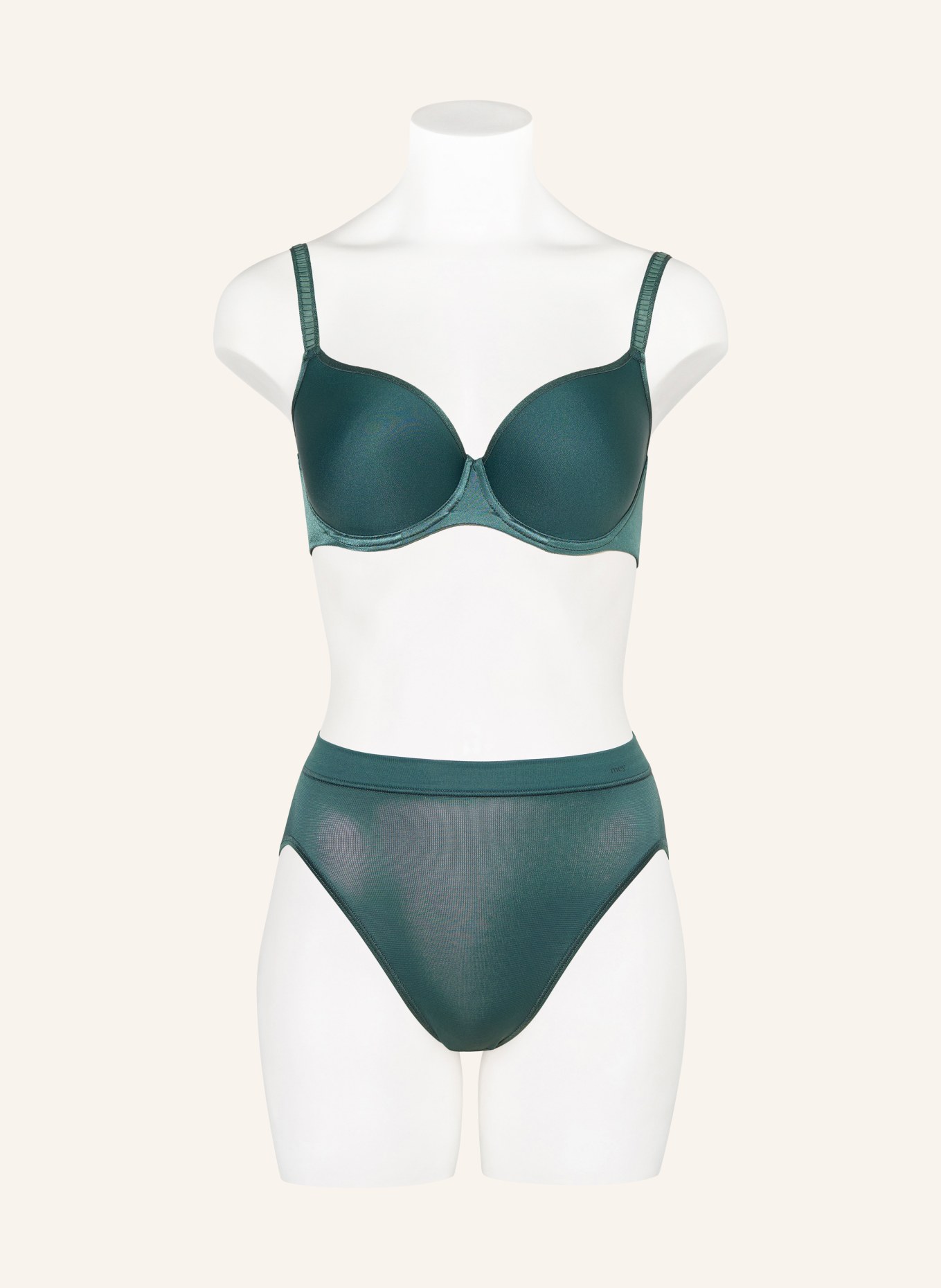 mey Slip taille haute série EMOTION: VERT