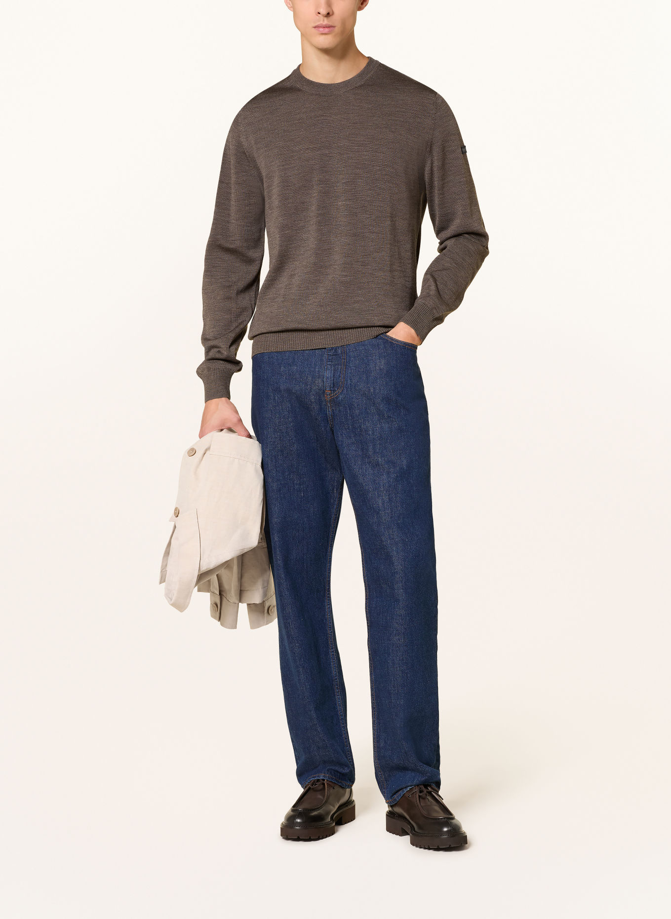 MAERZ MUENCHEN Sweater: BROWN