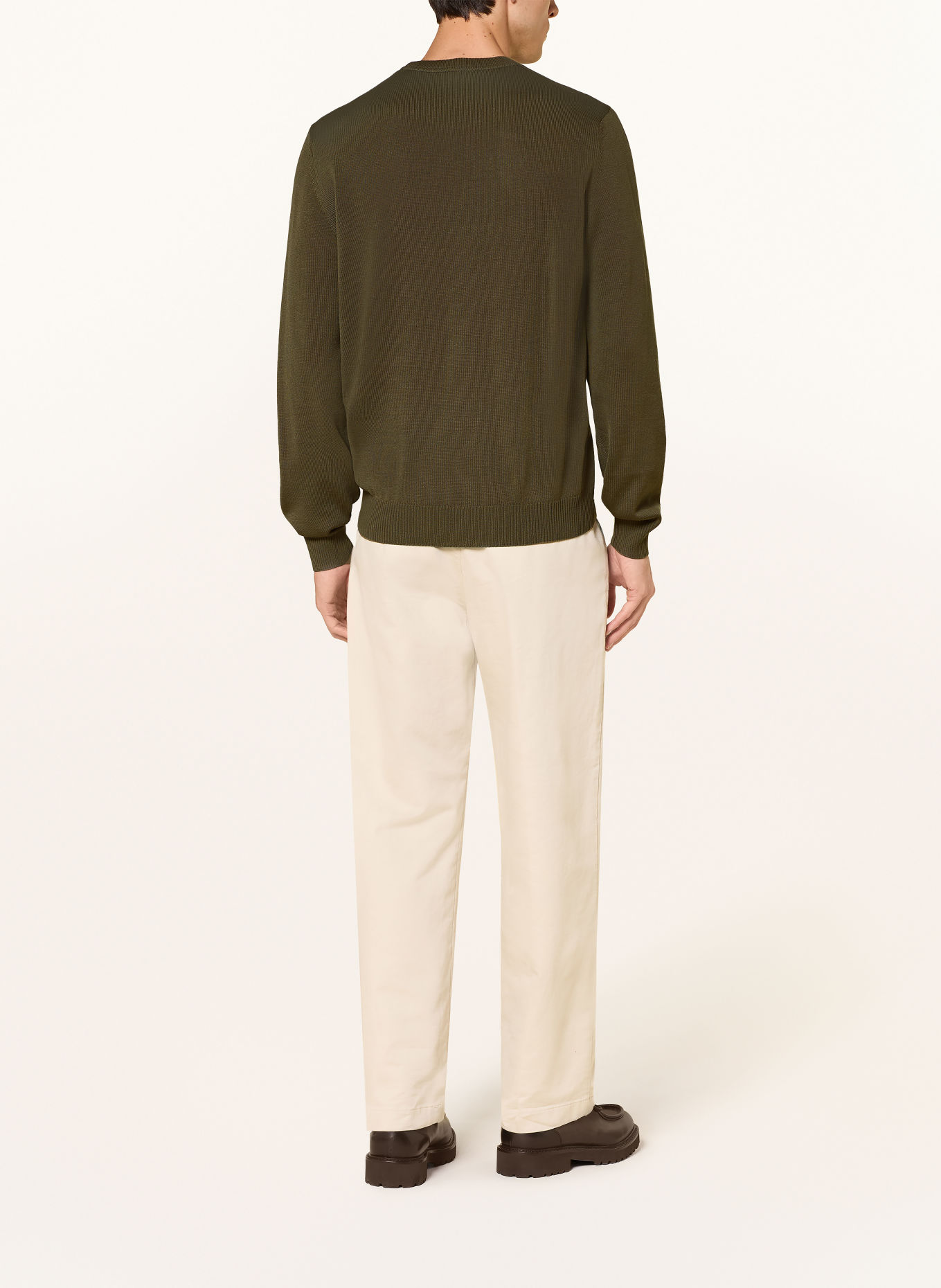 MAERZ MUENCHEN Sweater: KHAKI