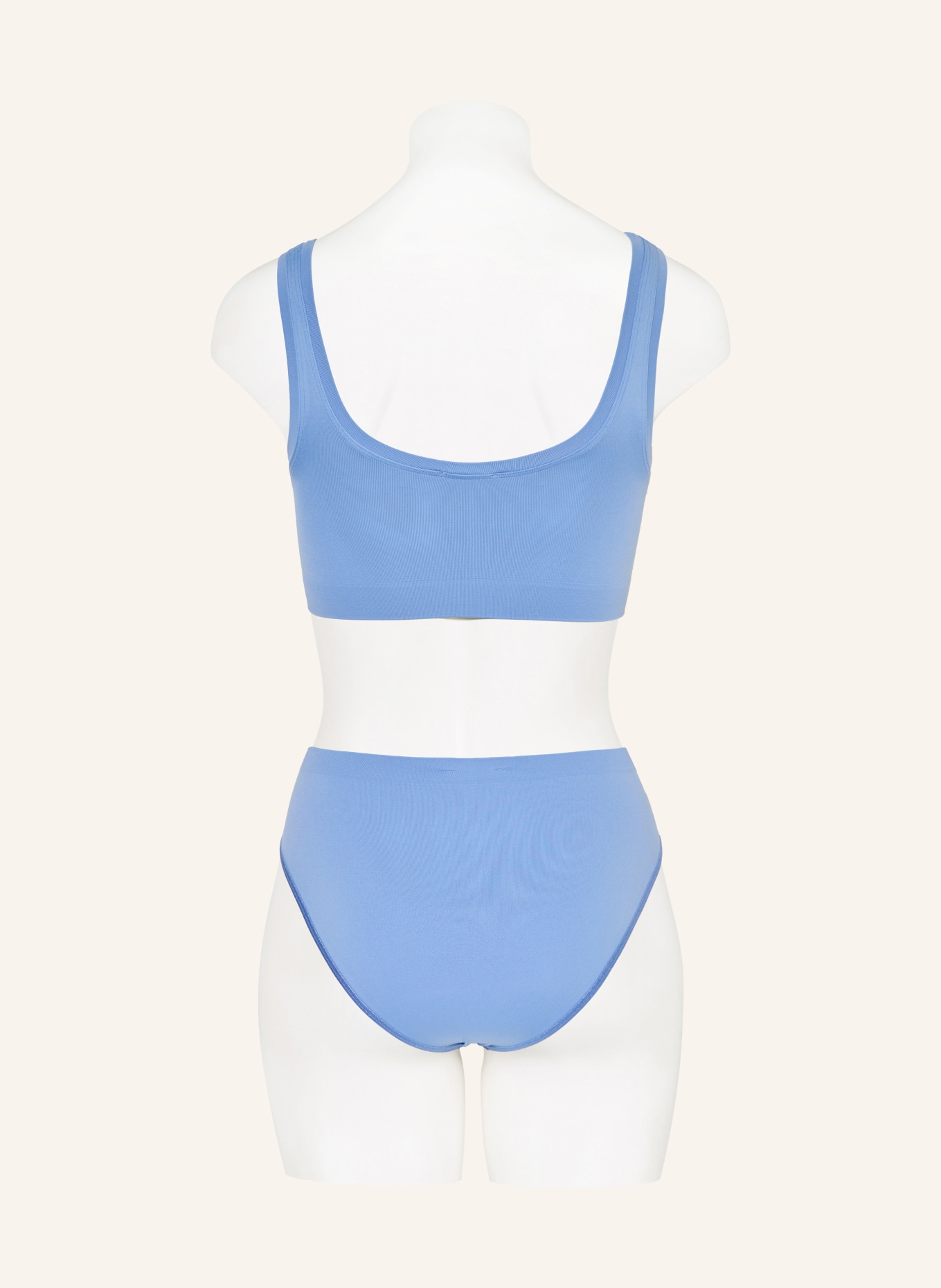 HANRO Bustier TOUCH FEELING: HELLBLAU