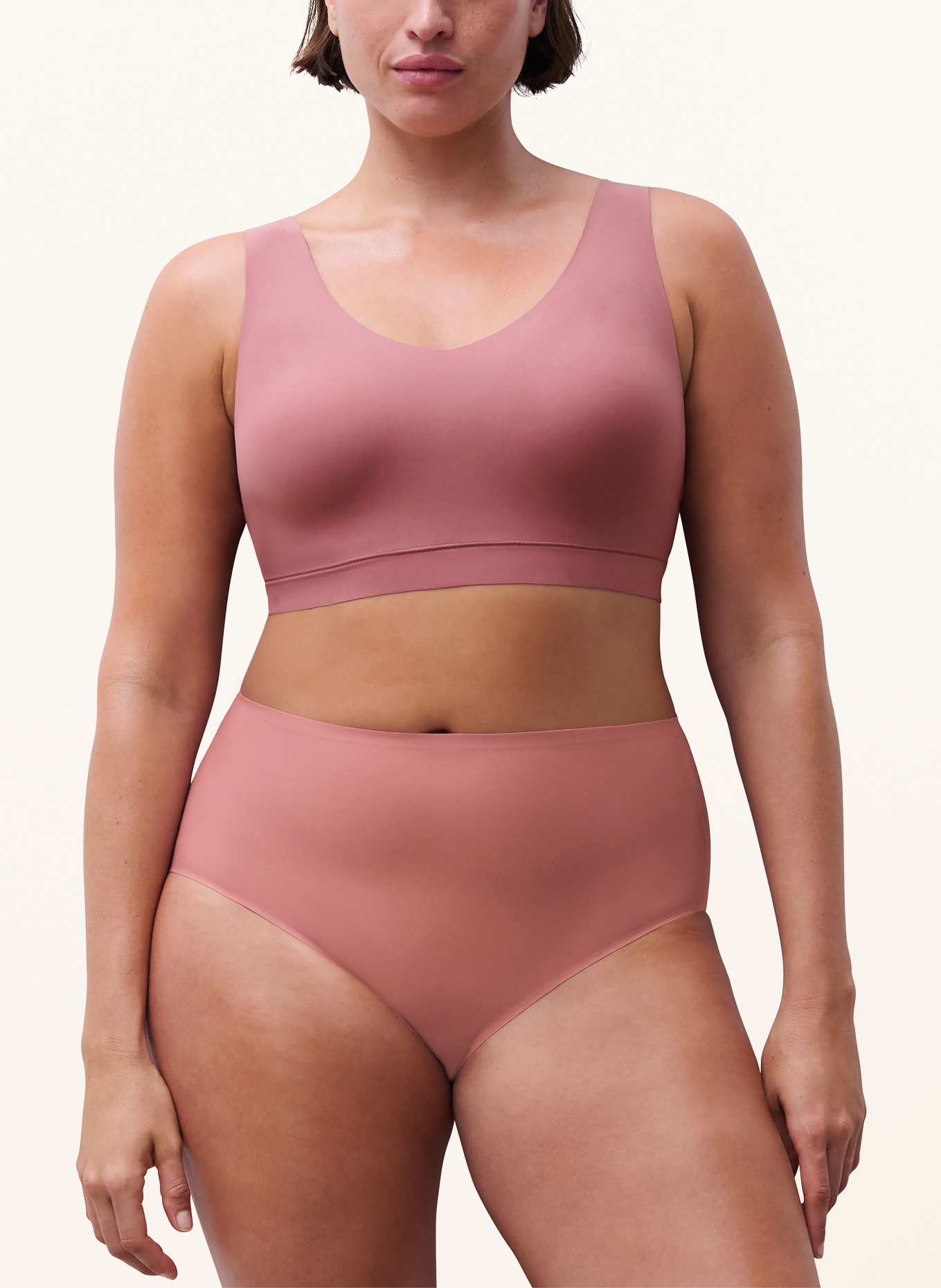 CHANTELLE High waist panty SOFTSTRETCH: DUSKY PINK