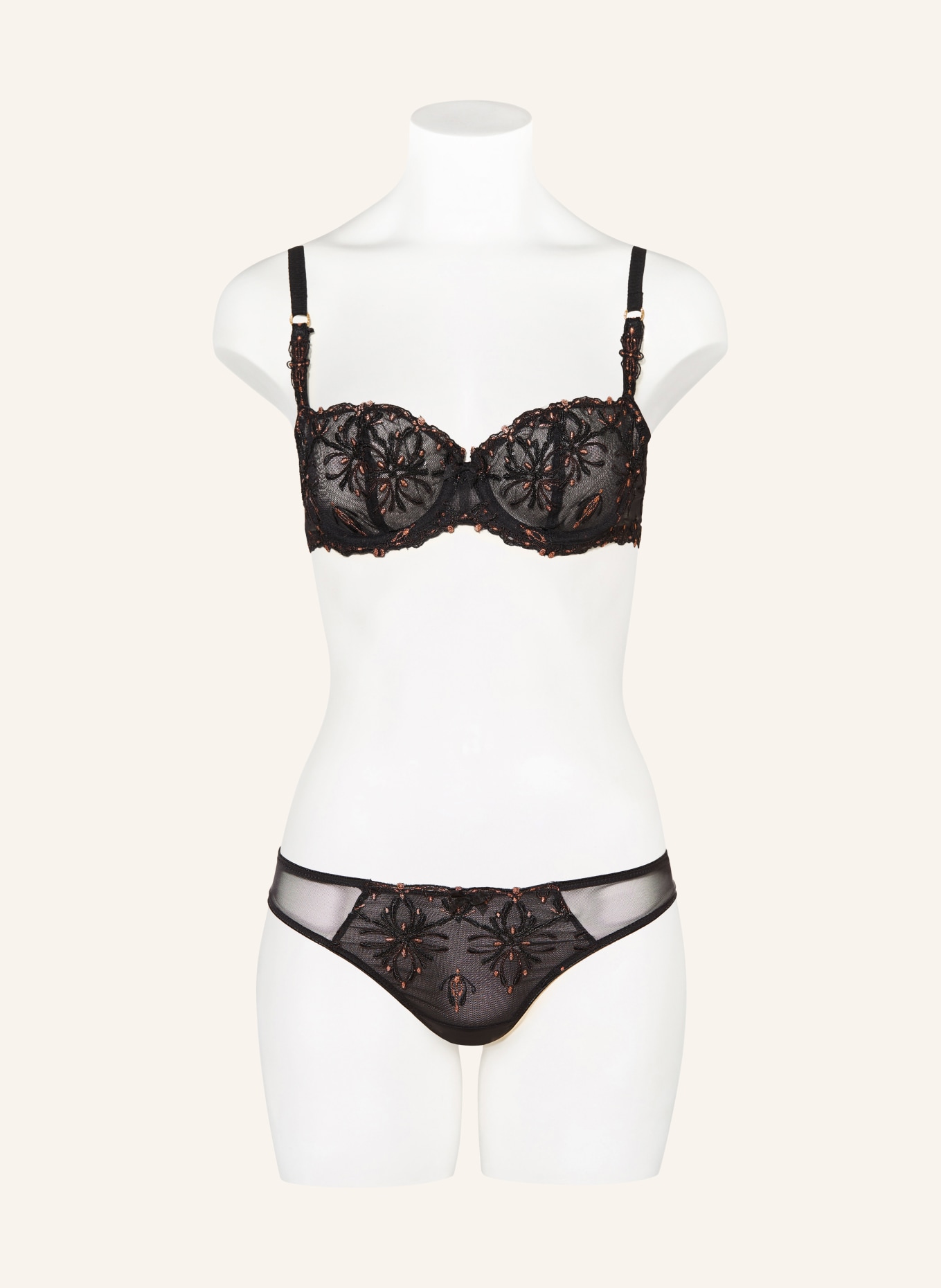 CHANTELLE String CHAMPS-ELYSÉES: E17 DAZZLING BLACK