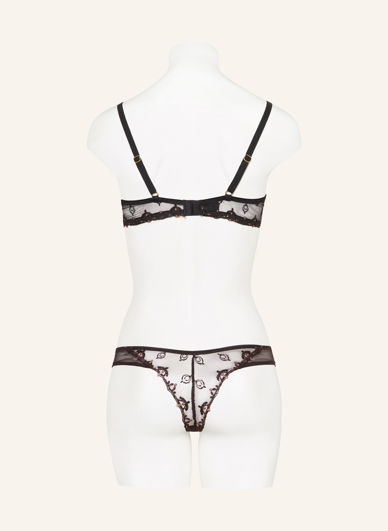 CHANTELLE String CHAMPS-ELYSÉES: E17 DAZZLING BLACK