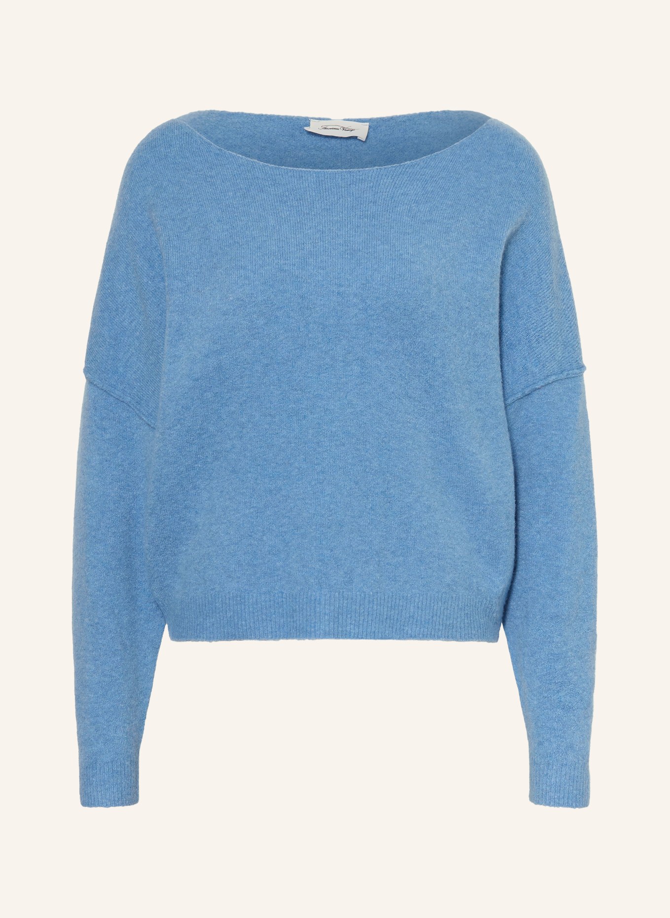 American Vintage Sweter DAMSVILLE: NIEBIESKI