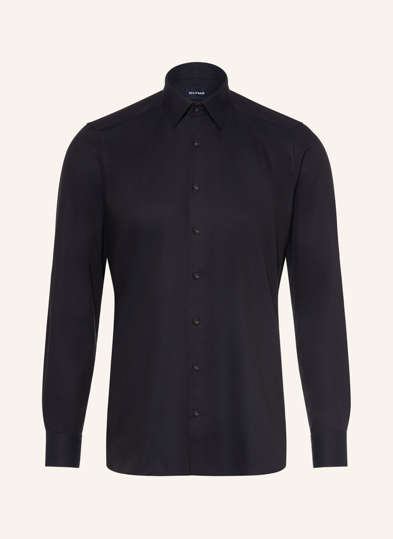 OLYMP Chemise Level Five body ajusté: BLEU FONCÉ