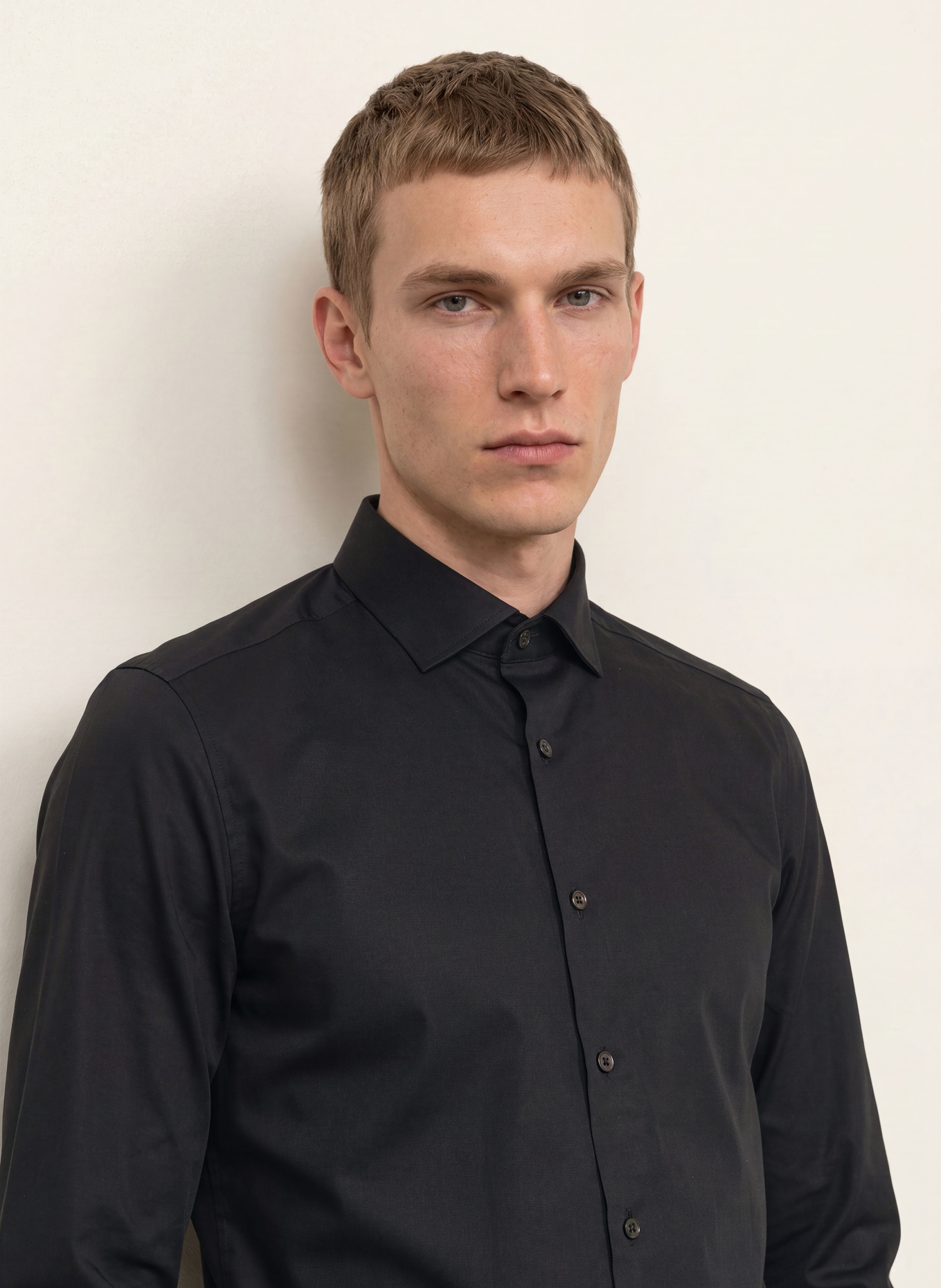 OLYMP Hemd Level Five body fit: SCHWARZ