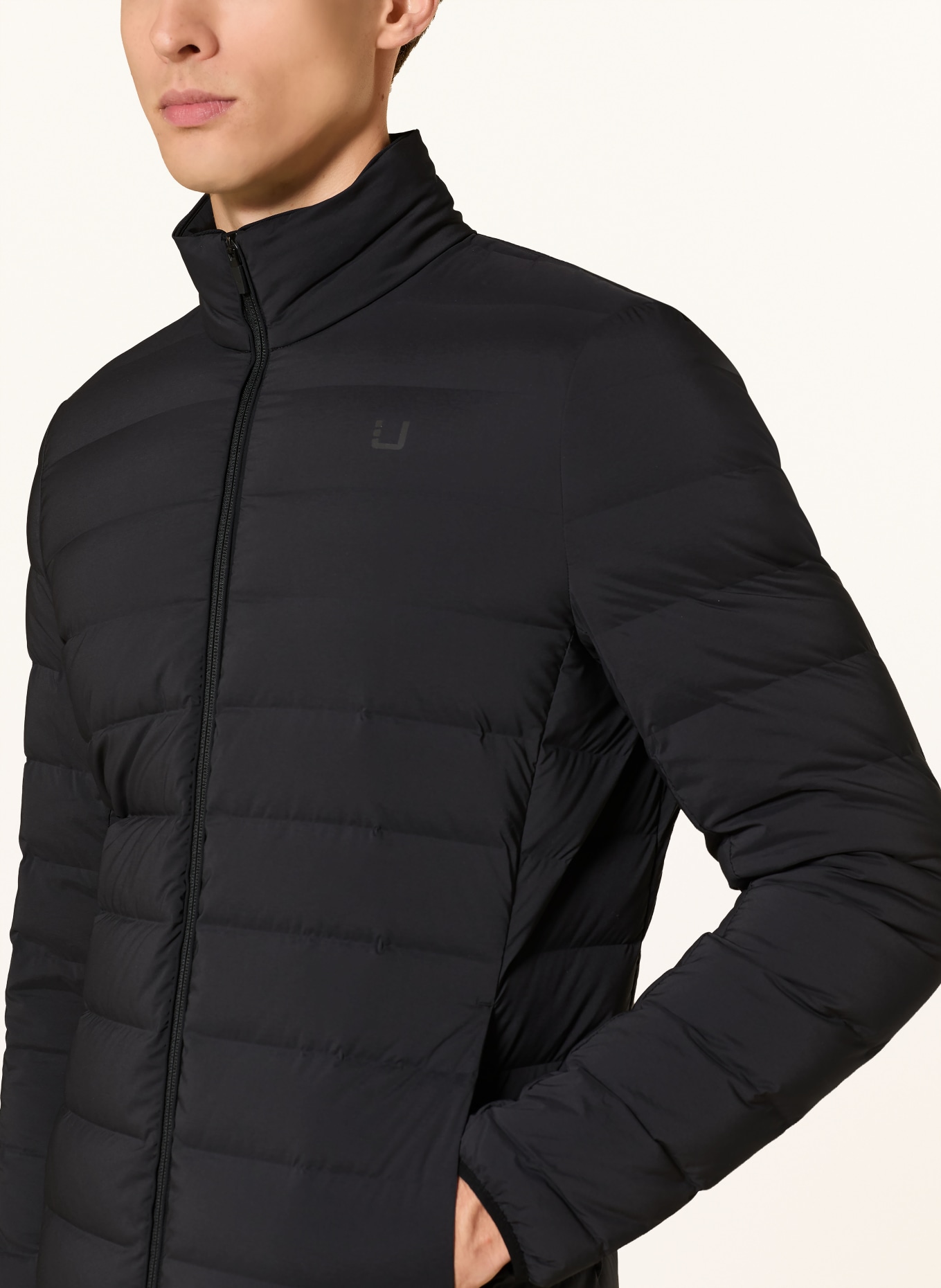 UBR Lightweight-Daunenjacke SONIC: SCHWARZ