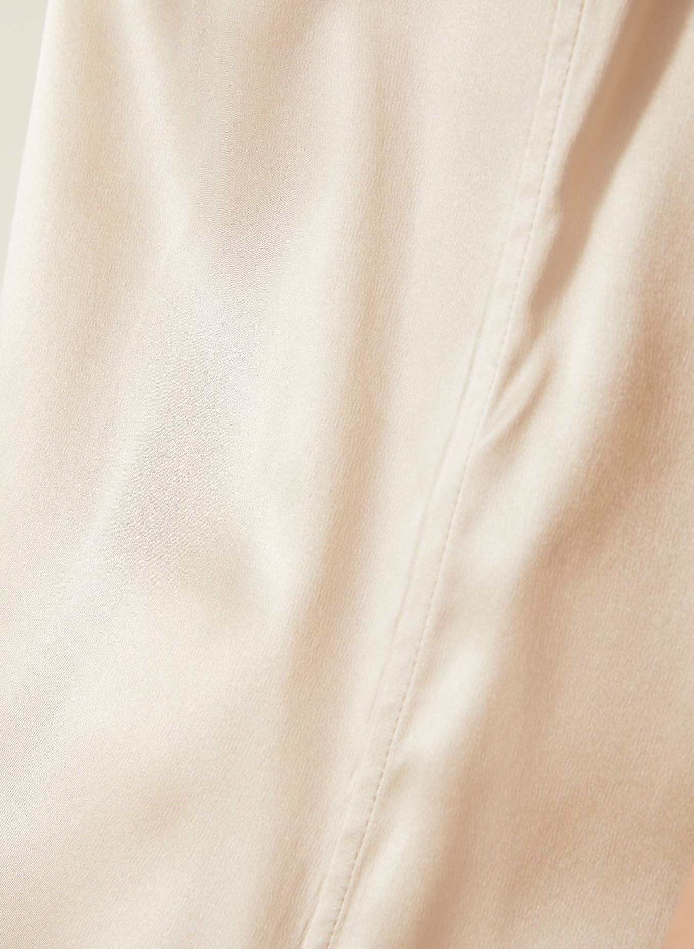 BRUNELLO CUCINELLI Silk top: LIGHT BROWN