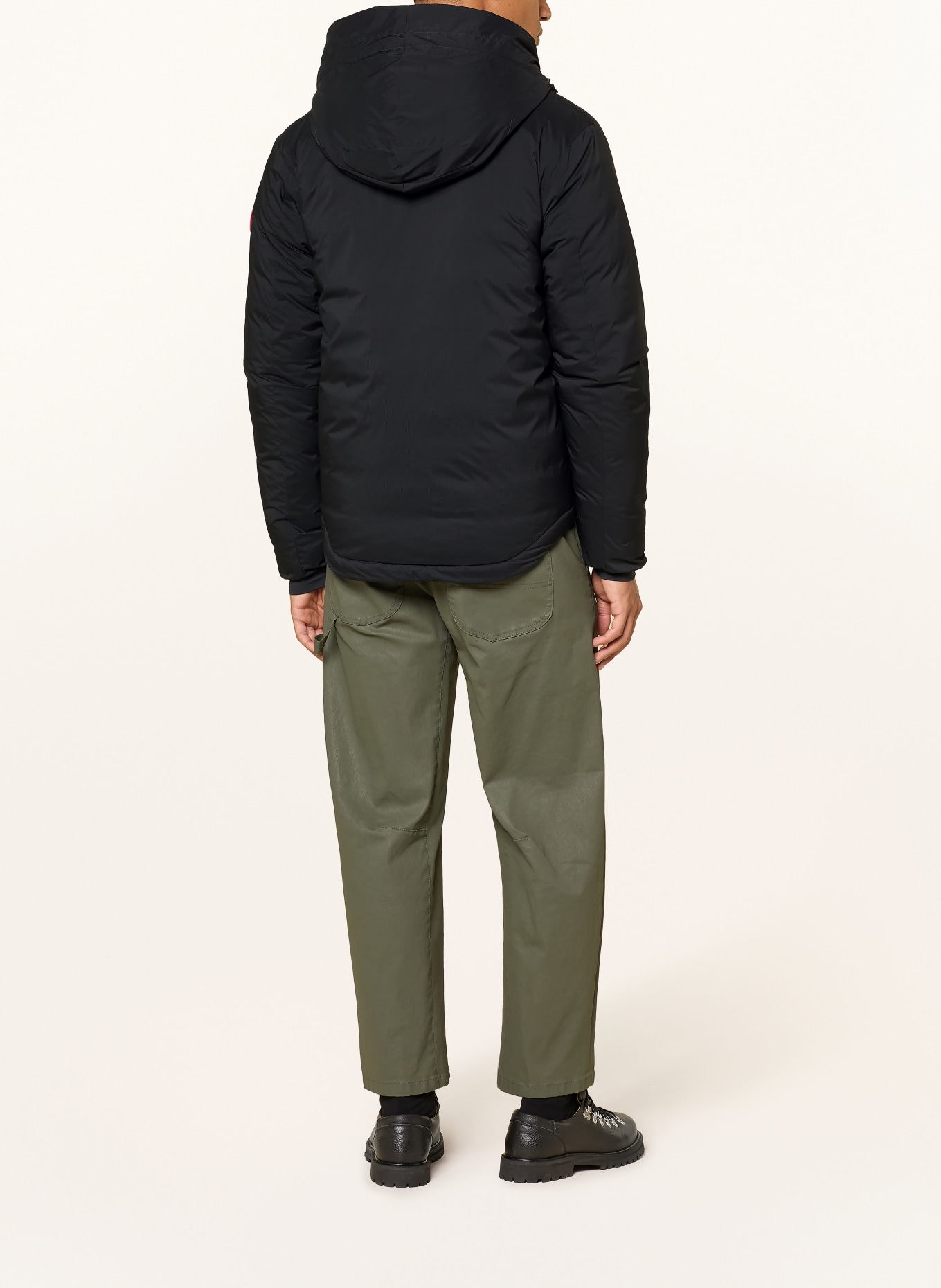 CANADA GOOSE Daunenjacke LODGE: SCHWARZ