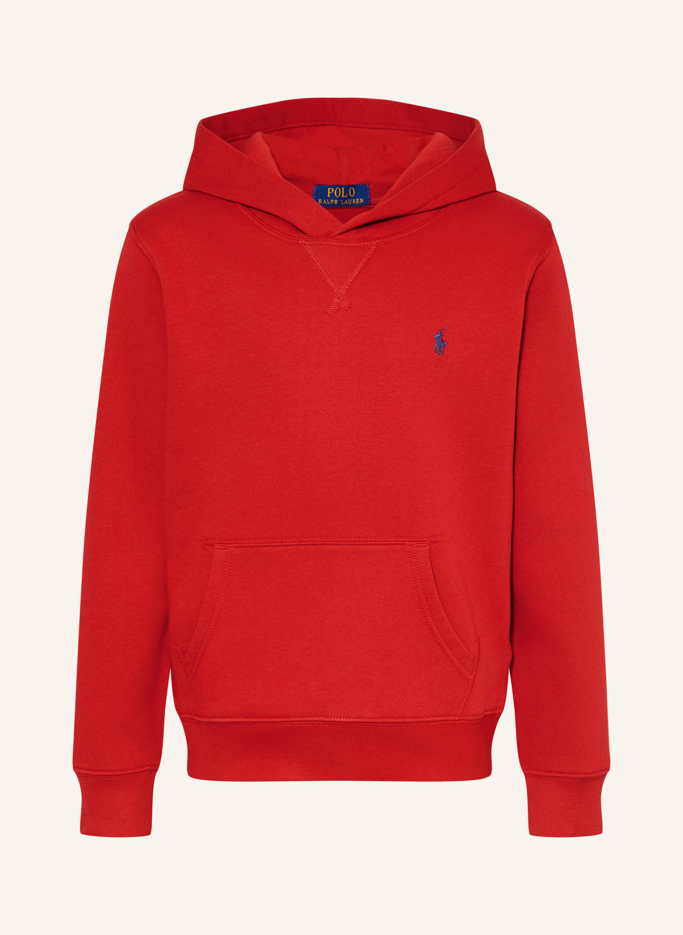 POLO RALPH LAUREN Hoodie: ROT