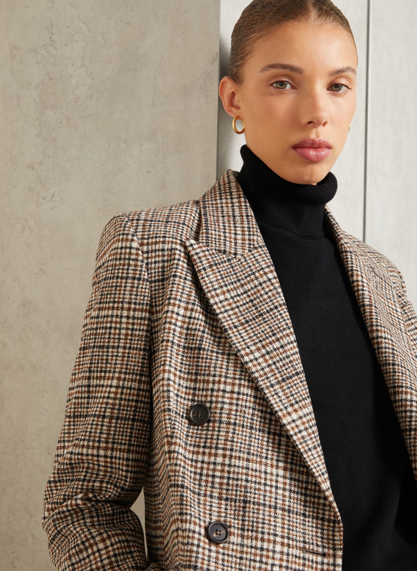 BRUNELLO CUCINELLI Rollkragenpullover aus Cashmere: SCHWARZ