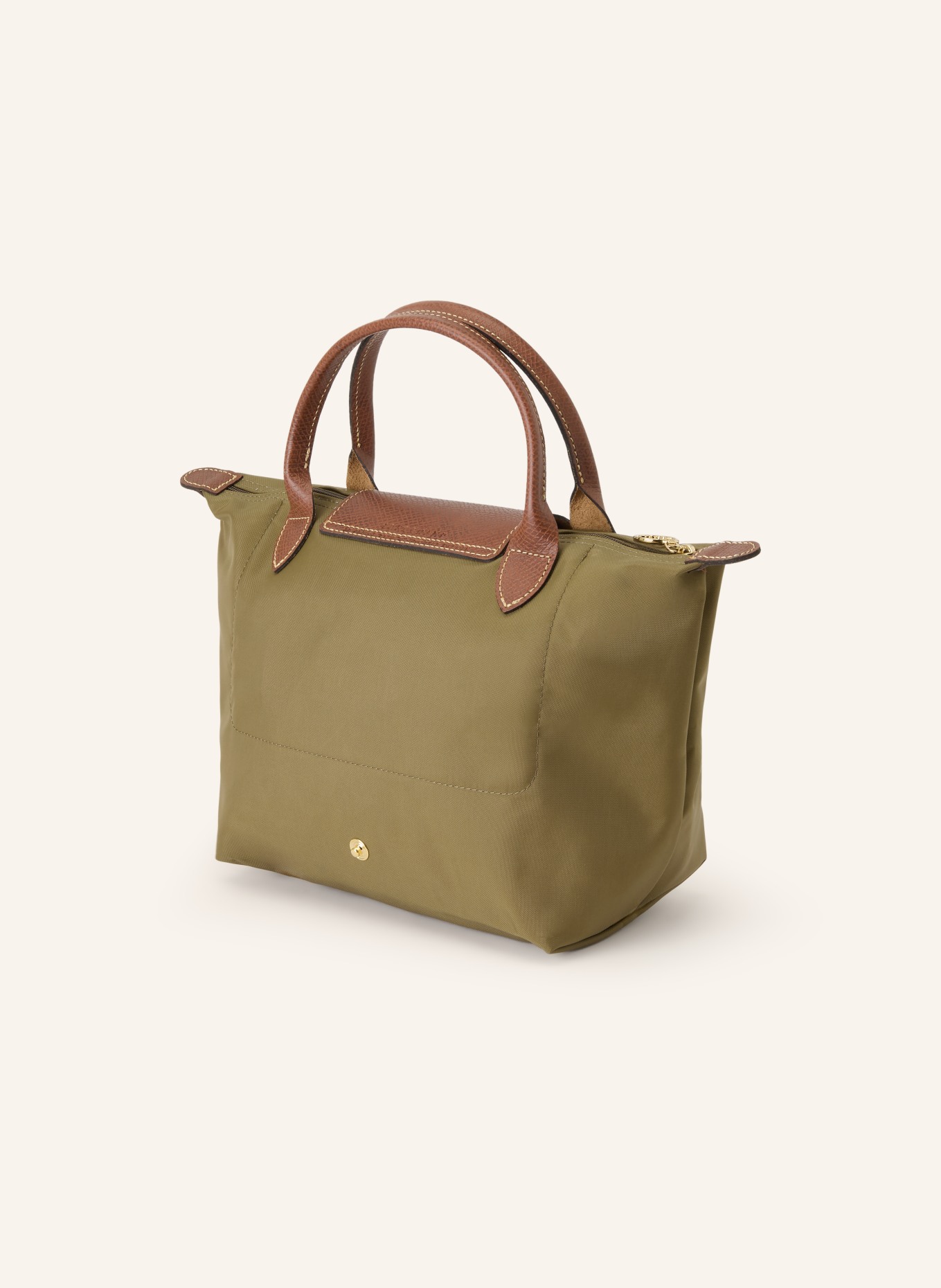 LONGCHAMP Handtasche LE PLIAGE S: OLIV / BRAUN