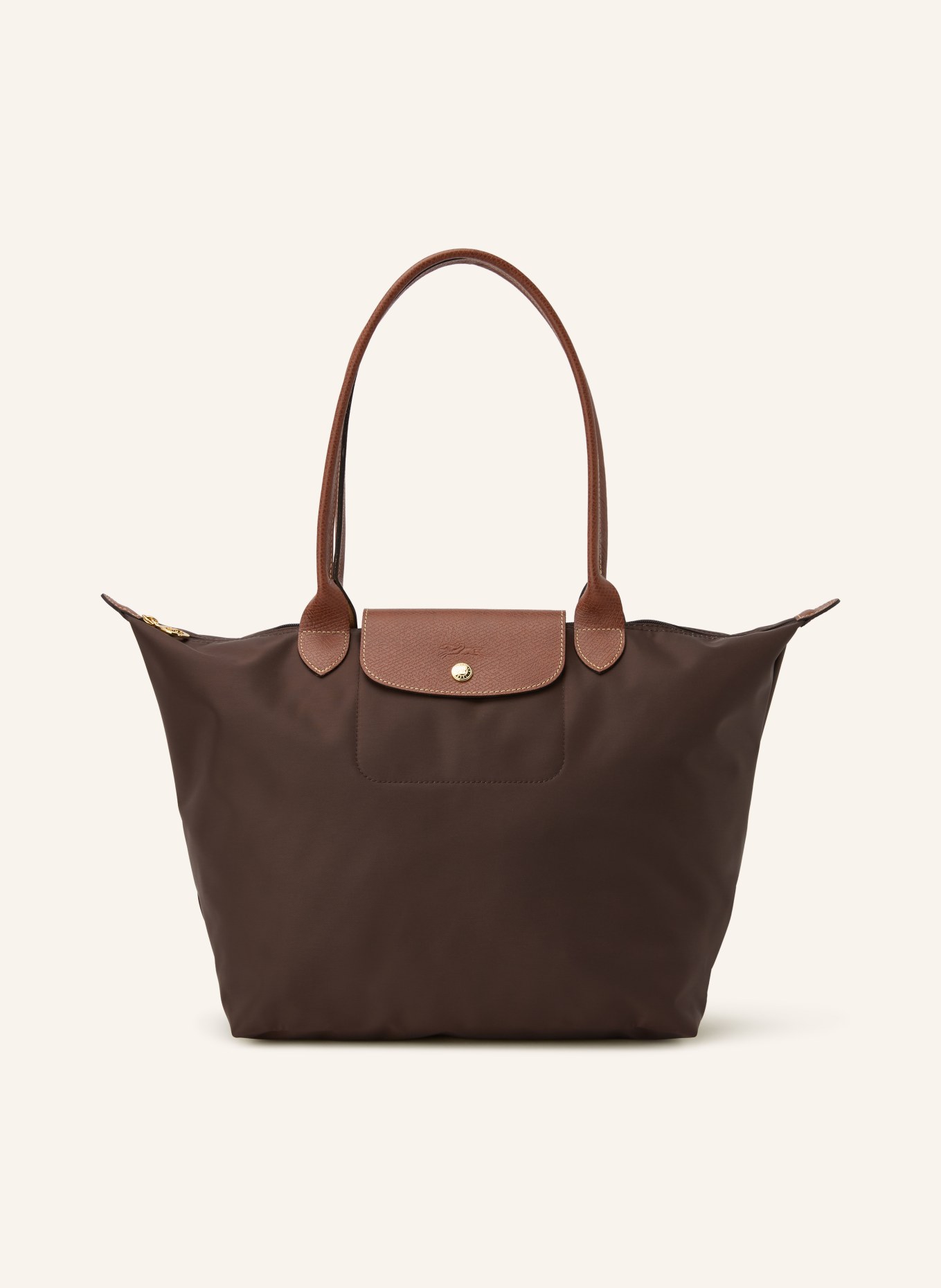 LONGCHAMP Shopper LE PLIAGE L: DUNKELBRAUN / BRAUN