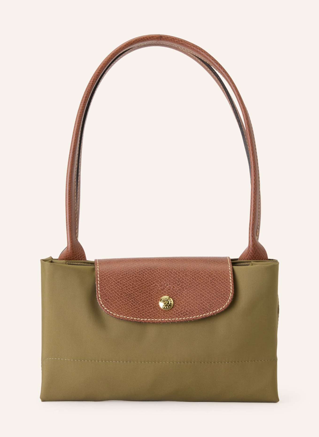 LONGCHAMP Shopper LE PLIAGE L: OLIV / BRAUN