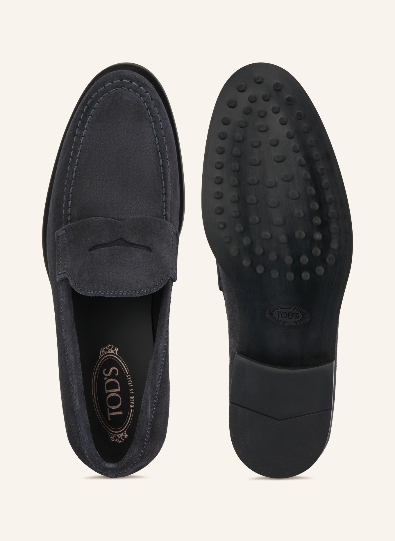 TOD'S Penny-Loafer: DUNKELBLAU