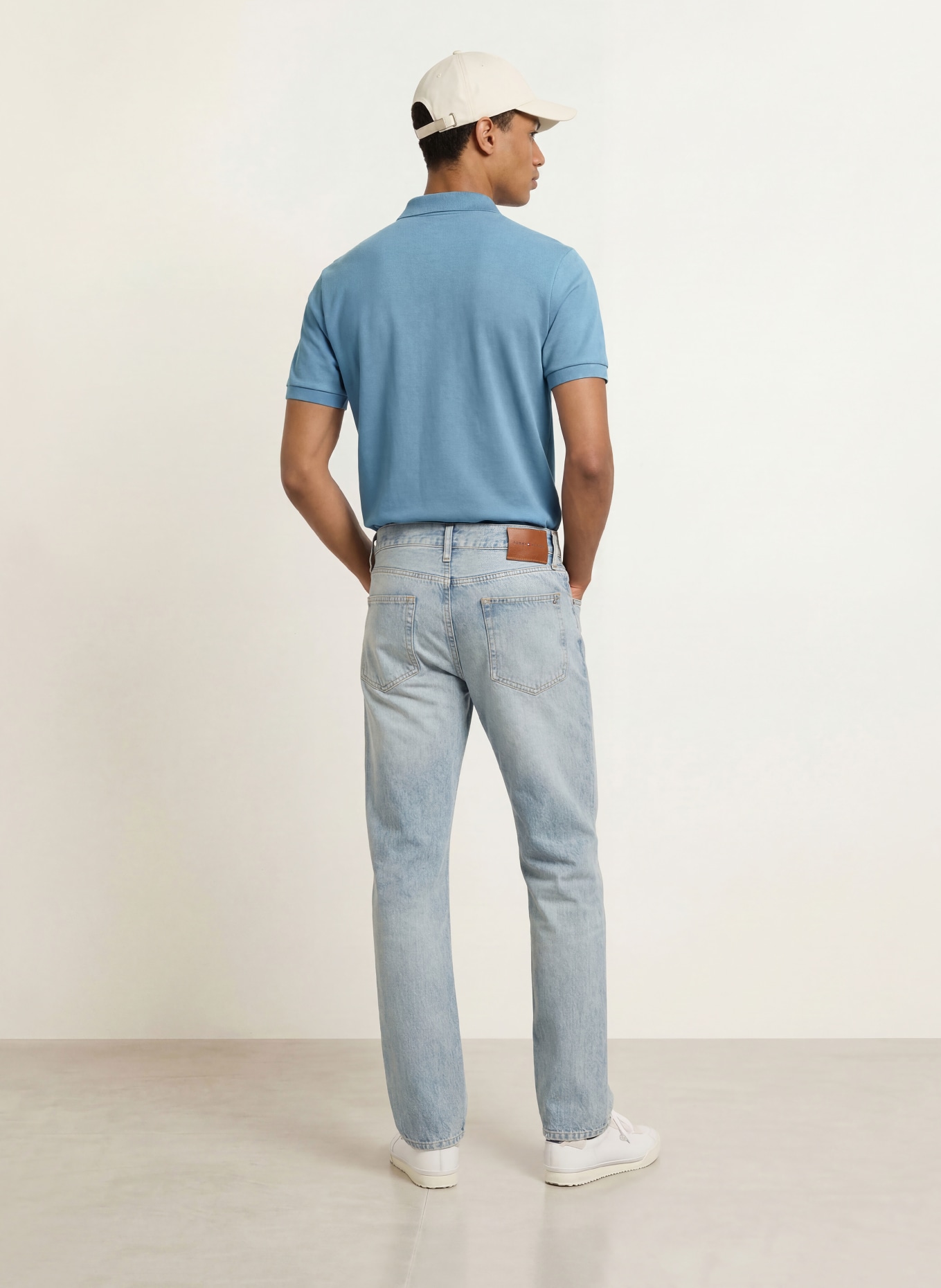 LACOSTE Pikétröja Classic Fit: LJUSBLÅ