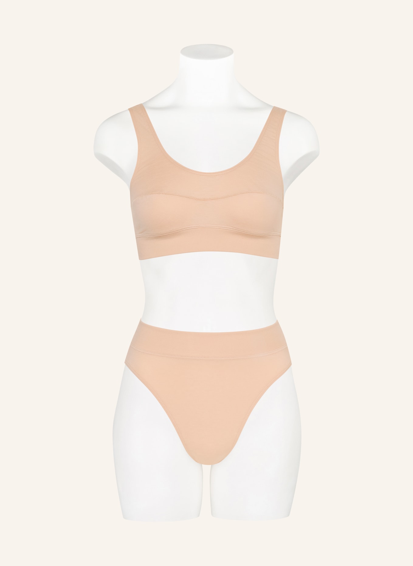 CALIDA Gorset ELASTIC: BLADORÓŻOWY