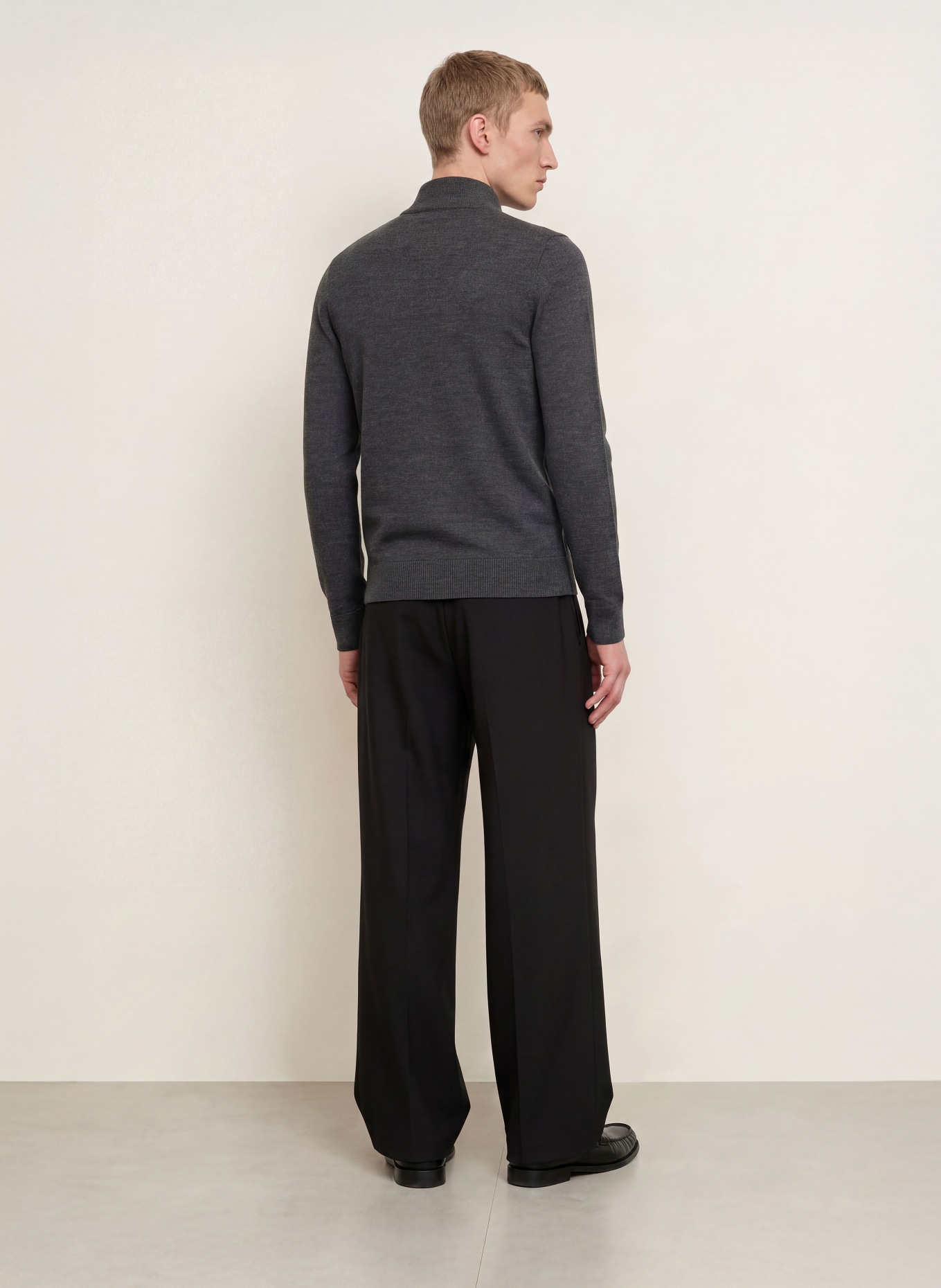 DRYKORN Strickjacke ANTONIO: DUNKELGRAU