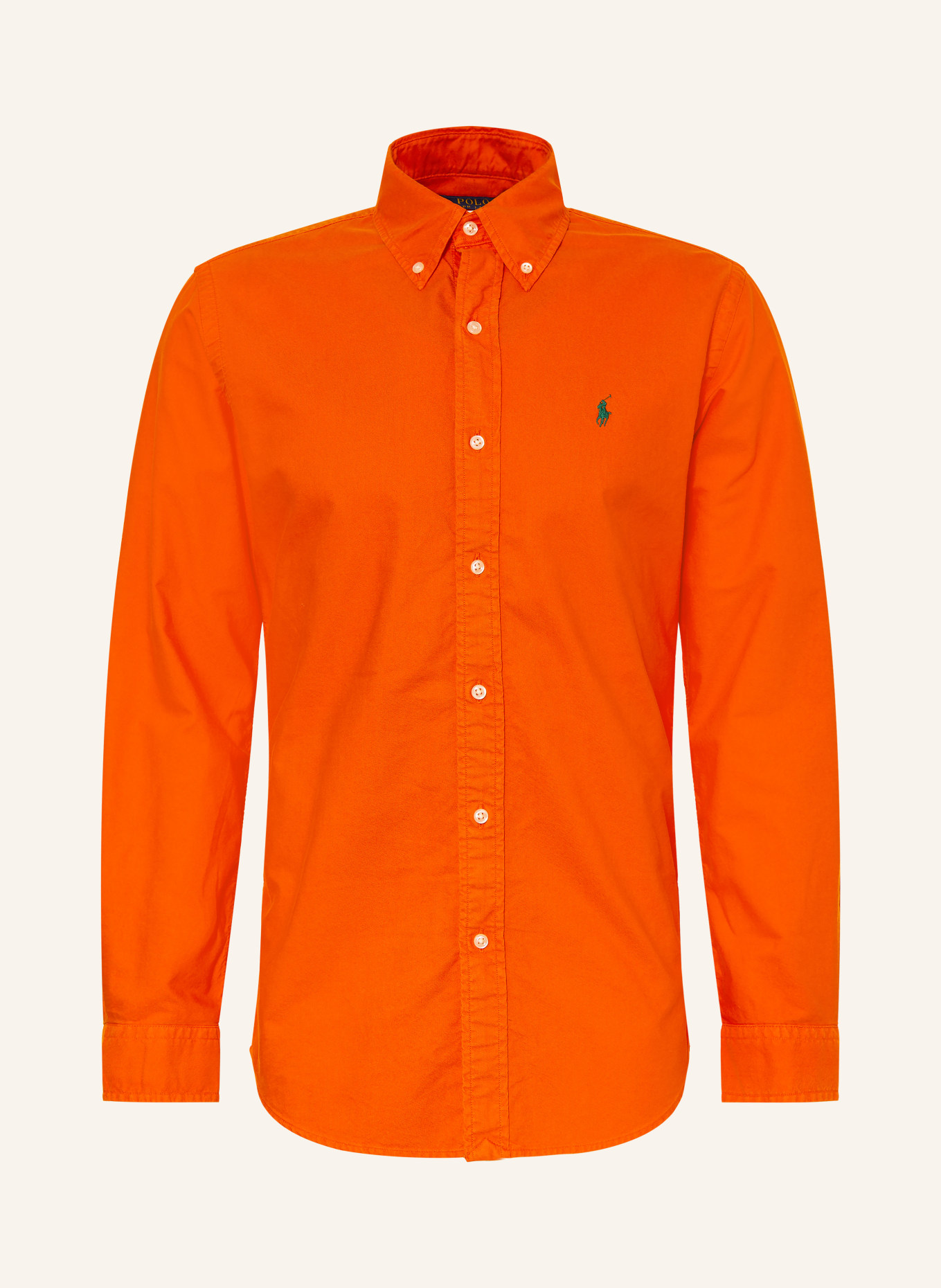 POLO RALPH LAUREN Oxfordhemd Custom Fit: ORANGE