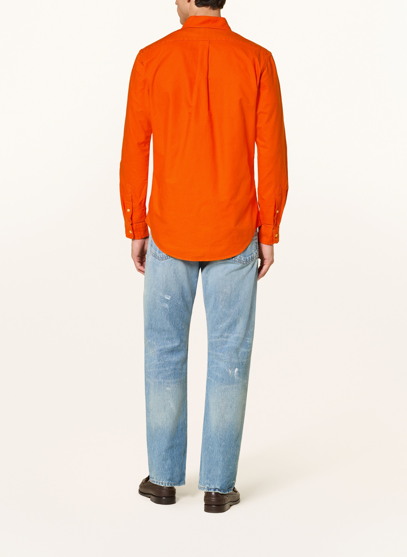 POLO RALPH LAUREN Oxfordhemd Custom Fit: ORANGE