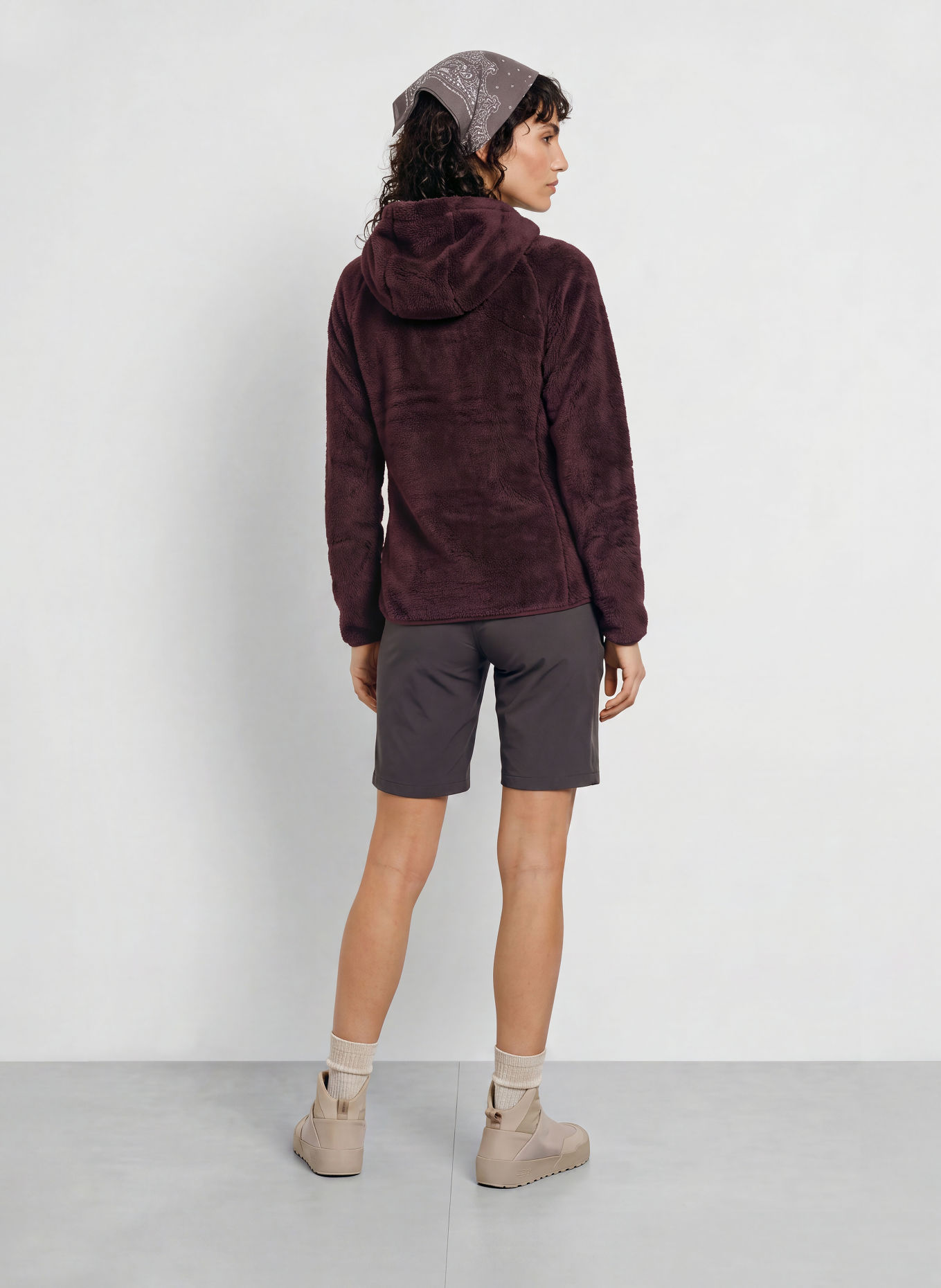 me°ru' Veste polaire ROXBURGH: LILAS FONCÉ
