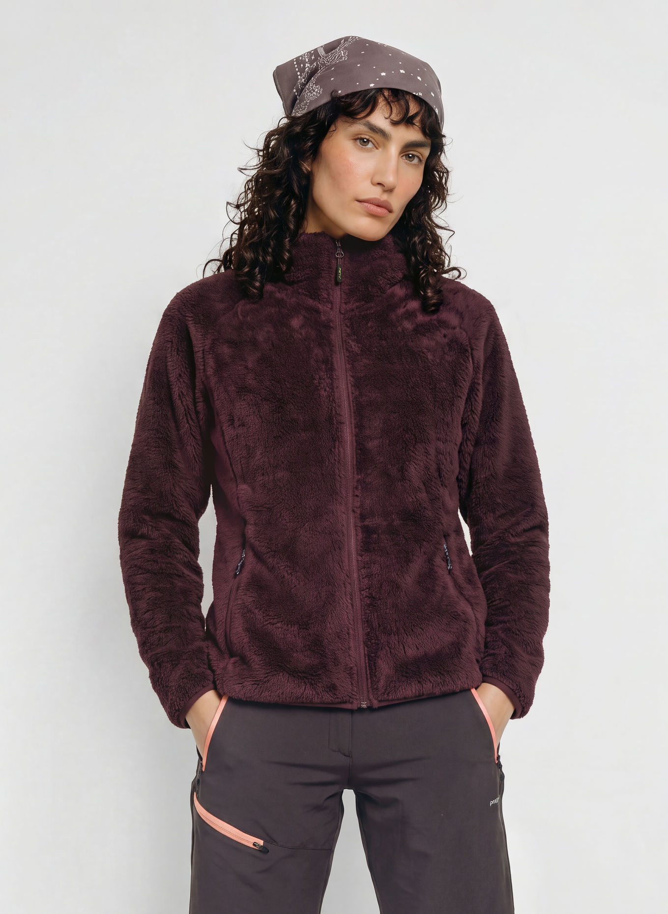 me°ru' Veste polaire ROXBURGH: LILAS FONCÉ