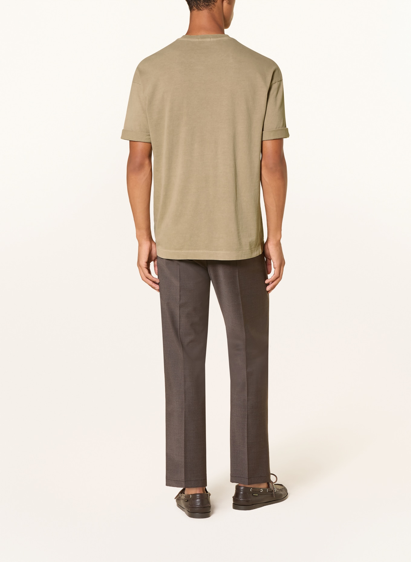 DRYKORN T-Shirt THILO: BRAUN