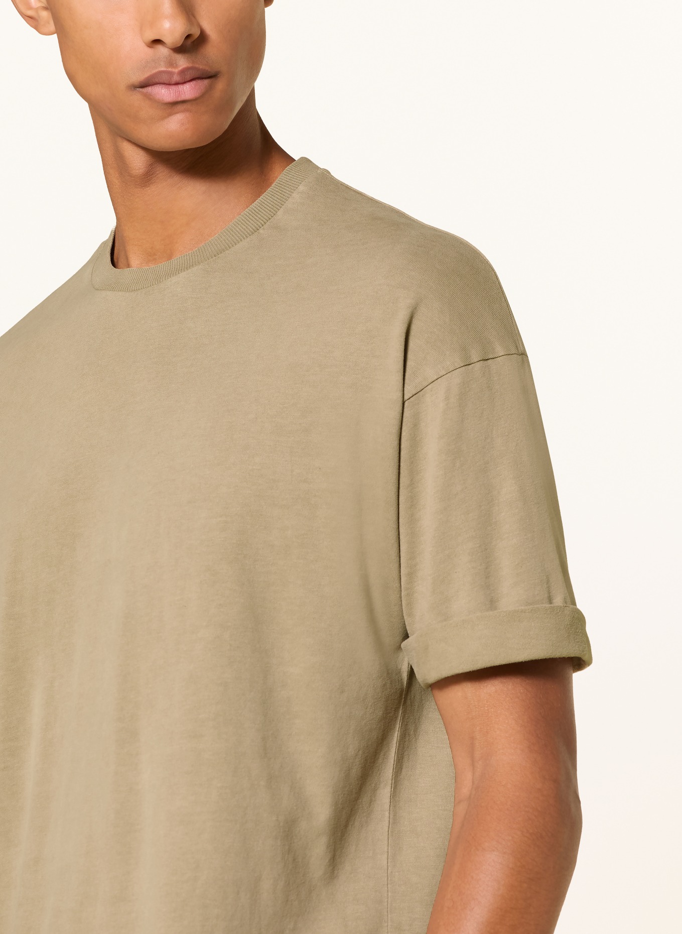 DRYKORN T-Shirt THILO: BRAUN