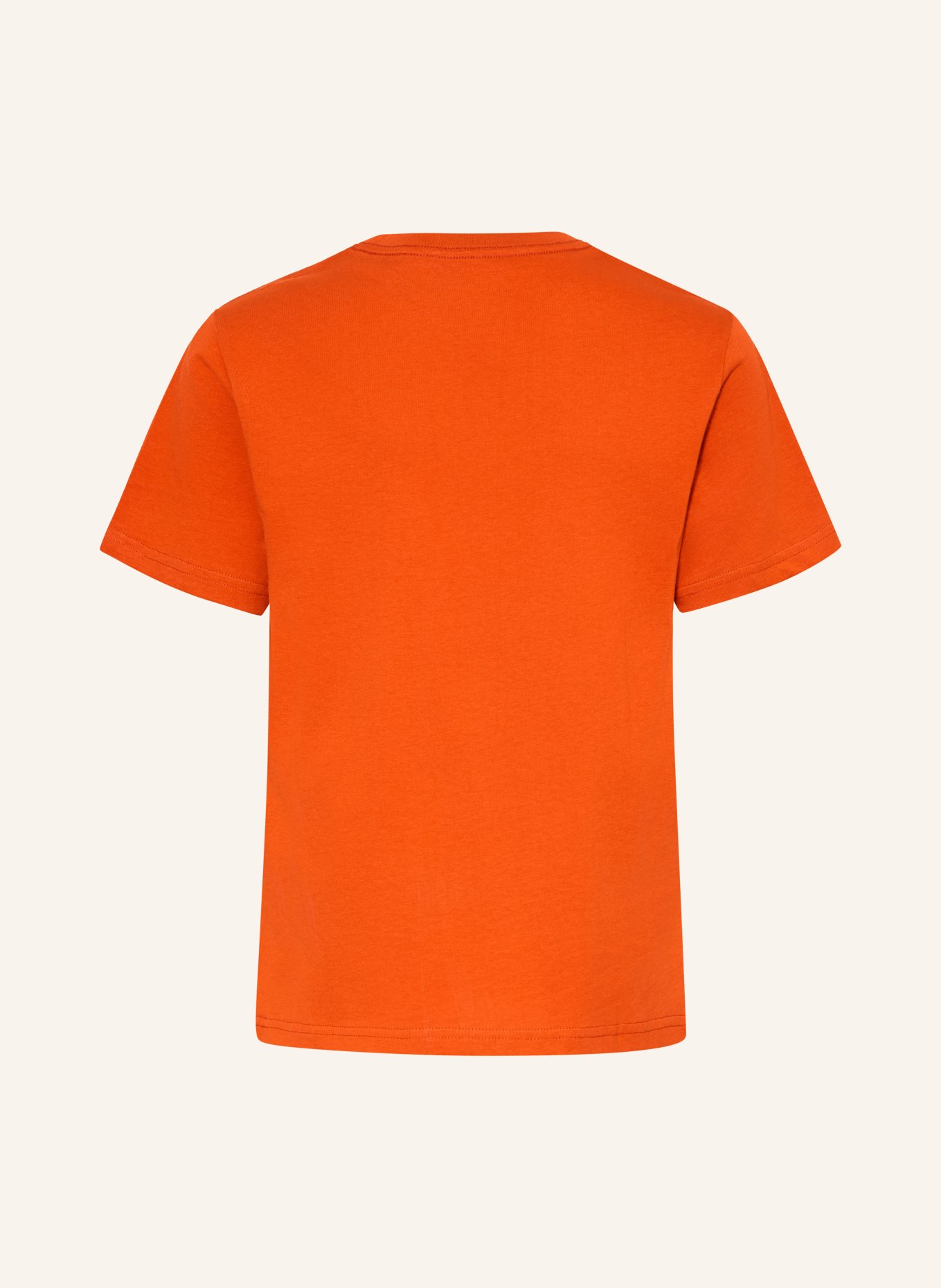POLO RALPH LAUREN T-shirt: DARK ORANGE / GREEN