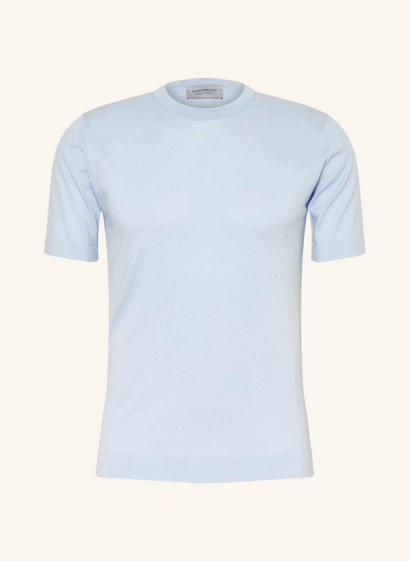 JOHN SMEDLEY T-shirt LORCA: BLEU CLAIR