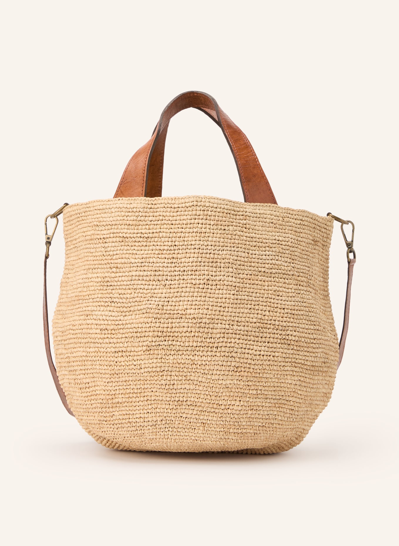 IBELIV MIROZY handbag: BEIGE / BROWN
