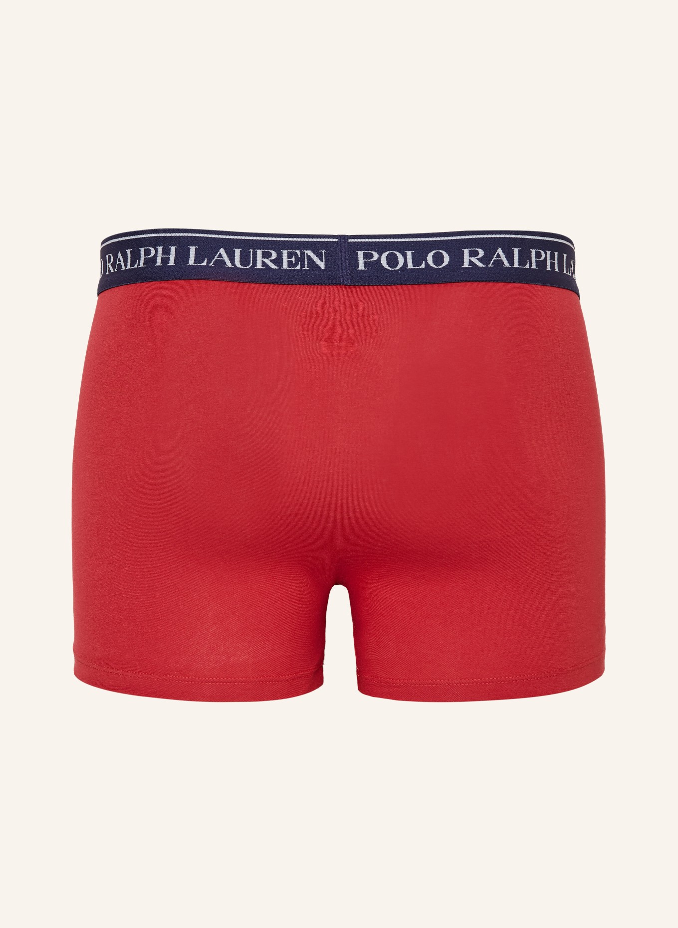 POLO RALPH LAUREN Set van 3 boxershorts: DONKERBLAUW / ROOD / KAKI