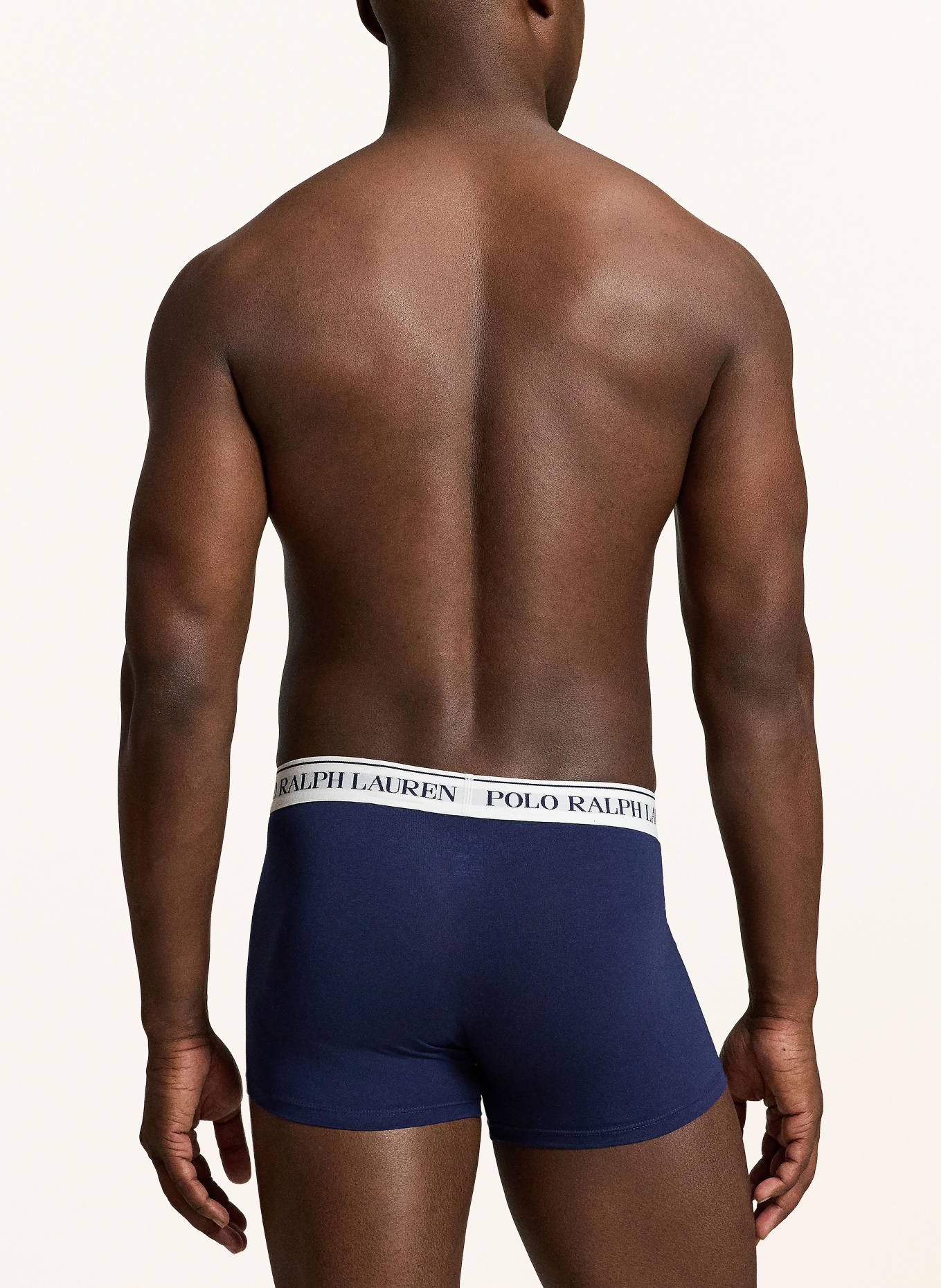 POLO RALPH LAUREN 3-pak boxershorts: MØRKEBLÅ / ROSA / GRØN