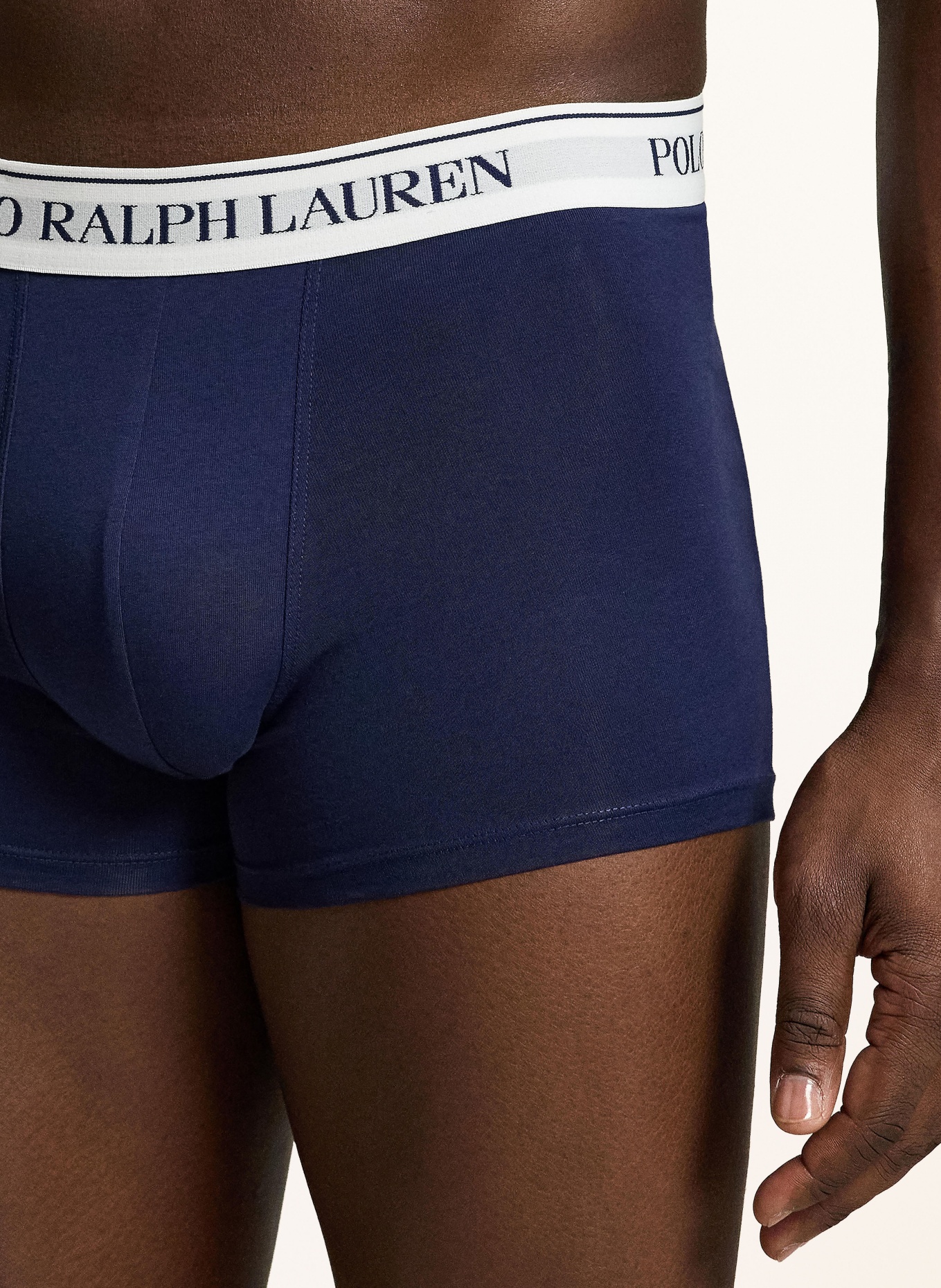 POLO RALPH LAUREN 3-pak boxershorts: MØRKEBLÅ / ROSA / GRØN